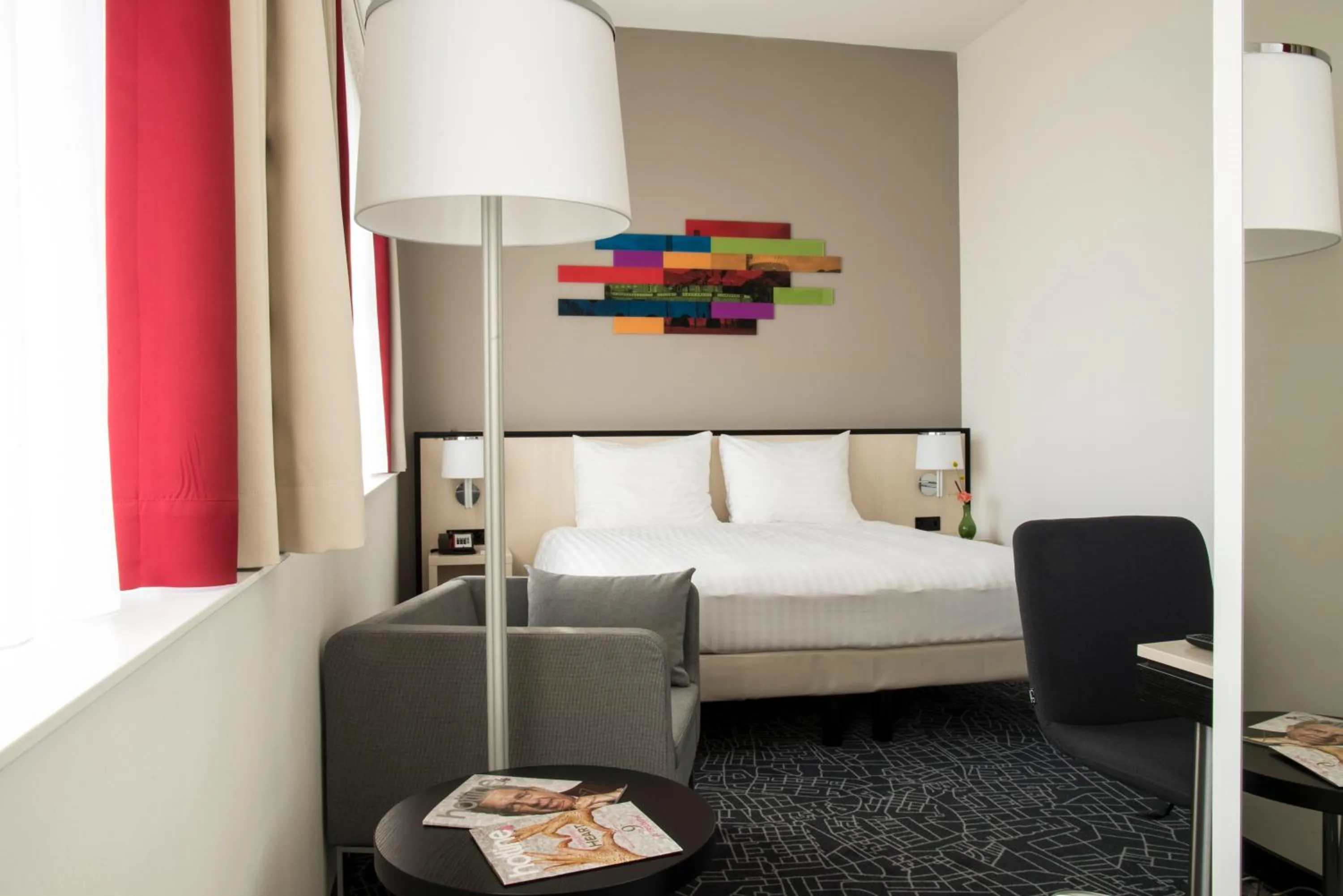 Bed in Park Inn By Radisson Amsterdam Airport Schiphol