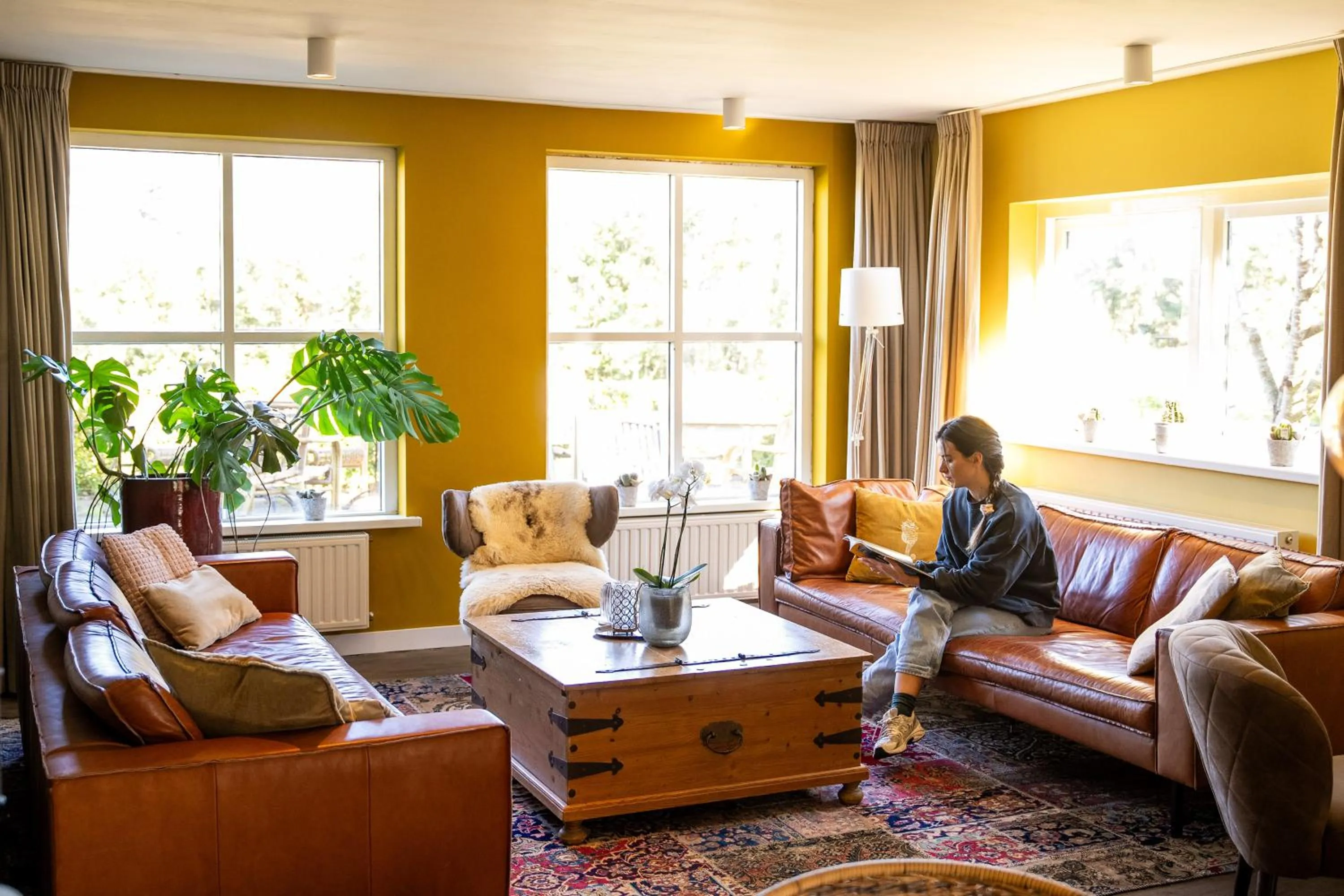 Living room in Hotel De Horper Wielen