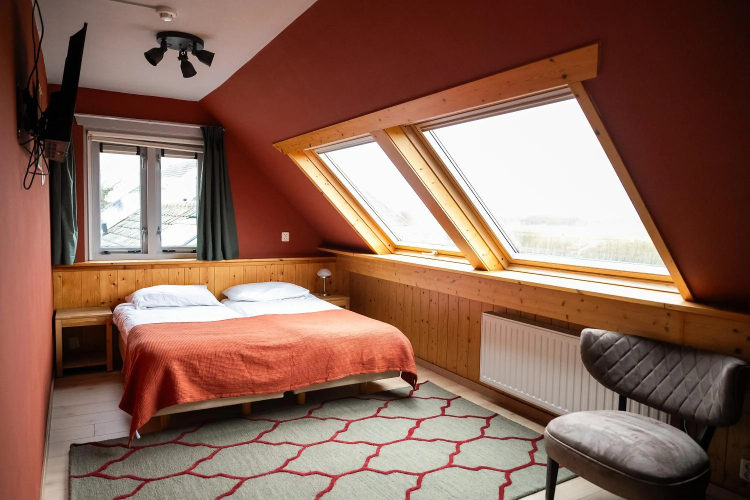 Bedroom, Bed in Hotel De Horper Wielen