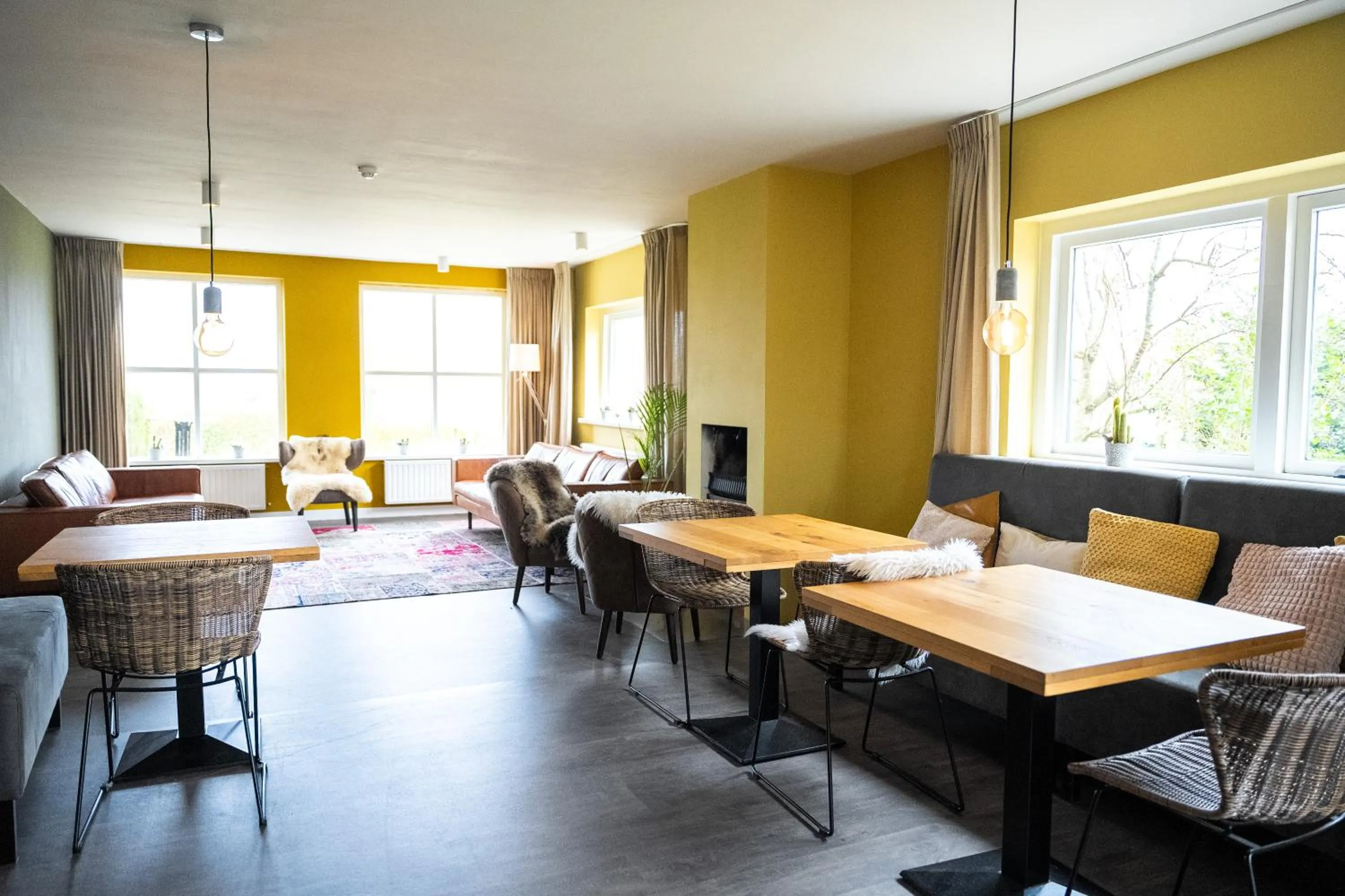 Living room in Hotel De Horper Wielen