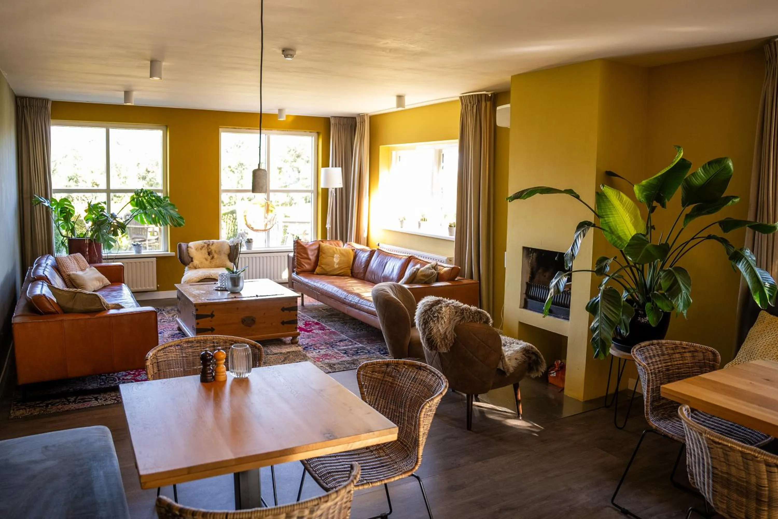 Living room in Hotel De Horper Wielen