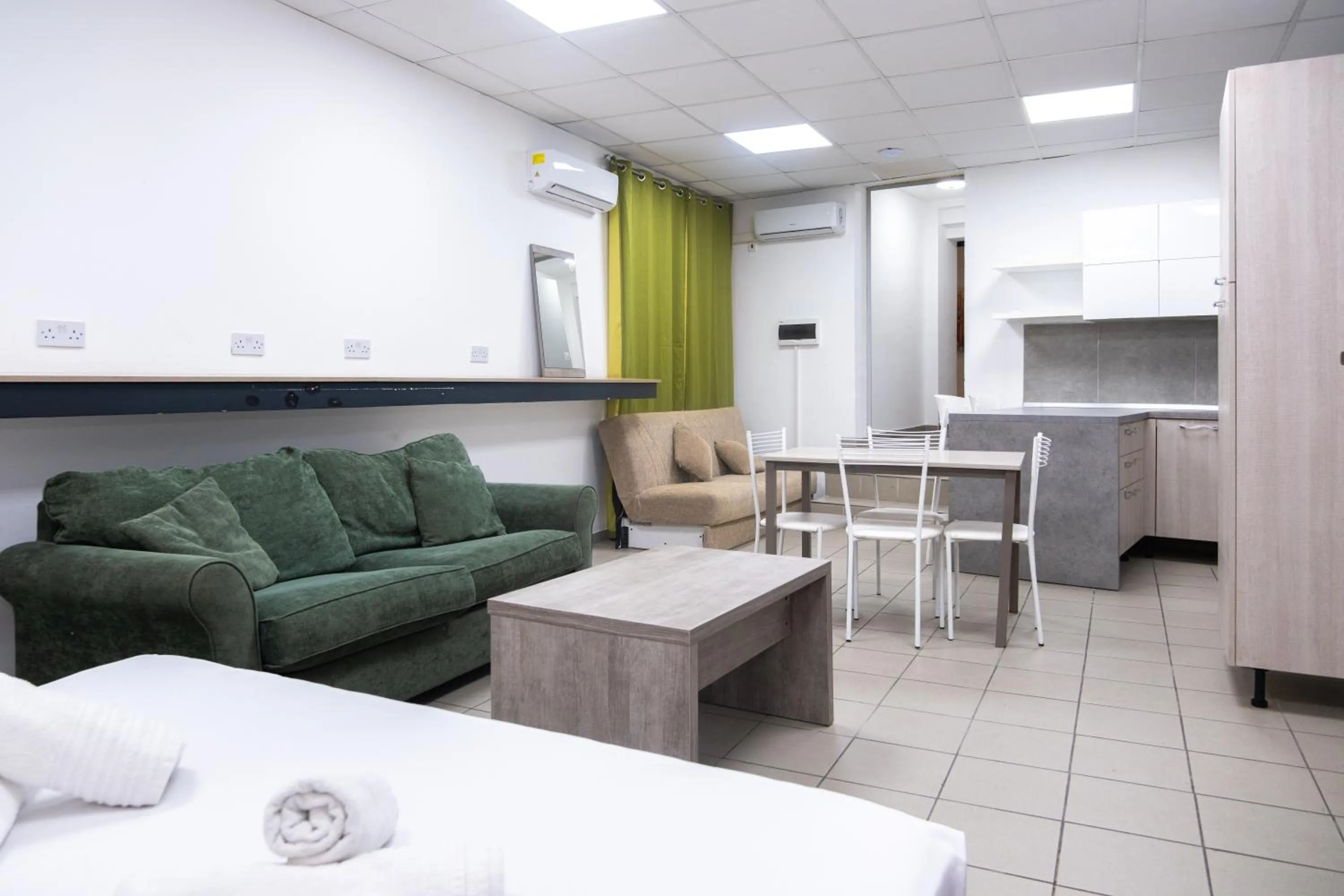 Living room in Napoli Suites Studios Aparthotel