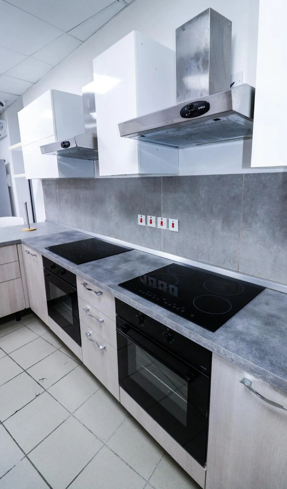 Kitchen or kitchenette in Napoli Suites Studios Aparthotel