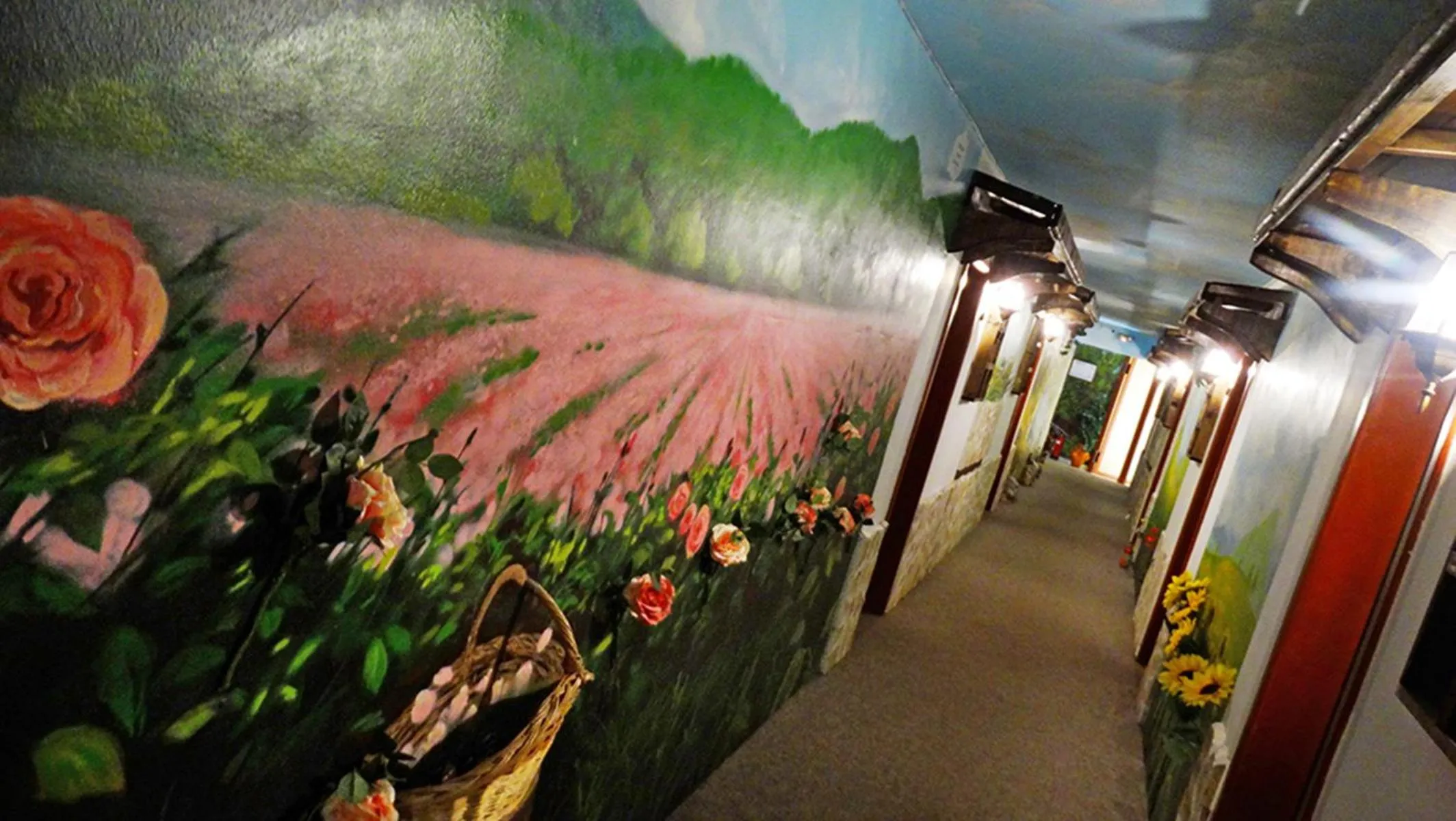 Floor plan in Hotel Simona Complex