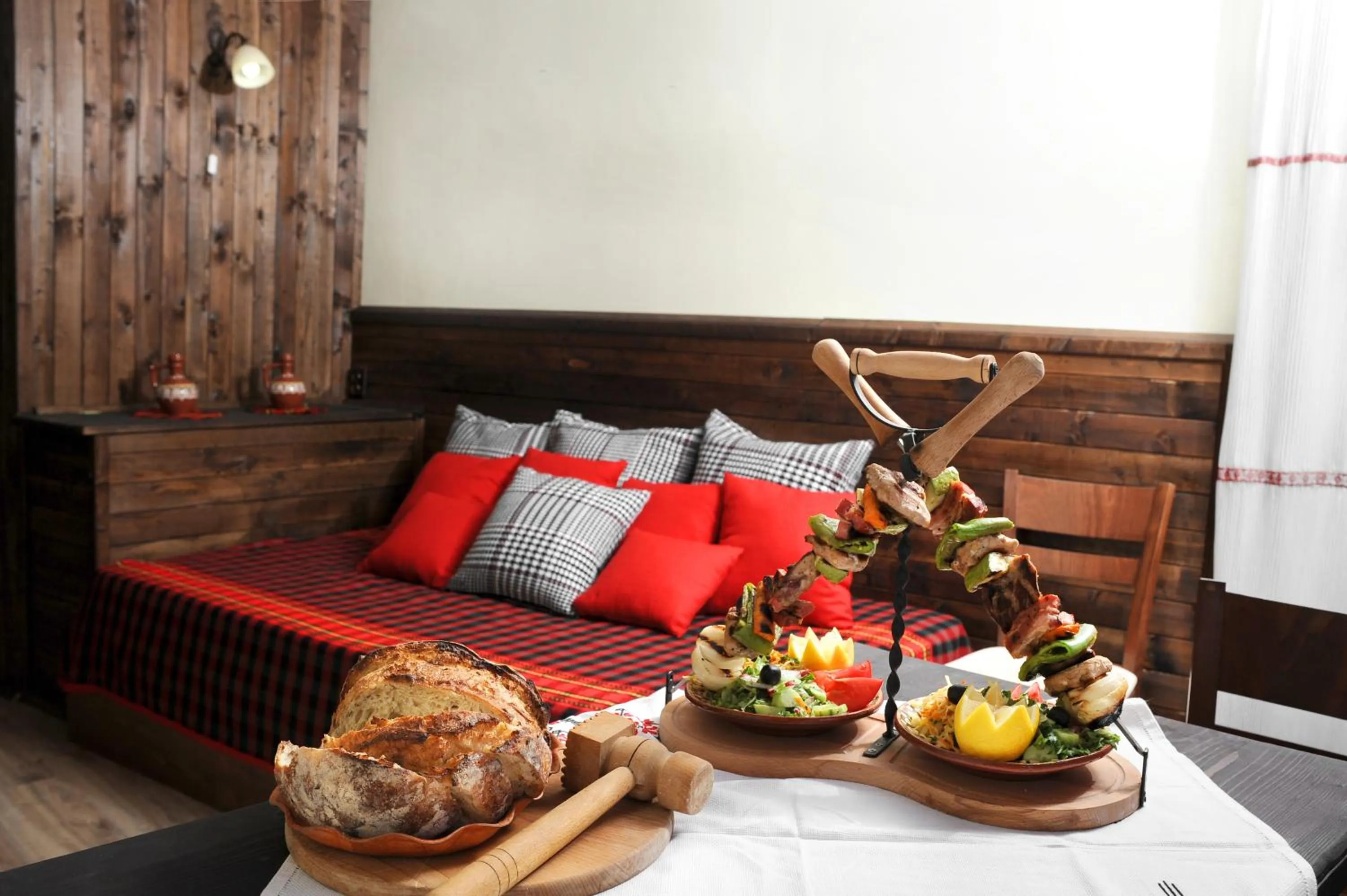 Living room in Hotel Simona Complex