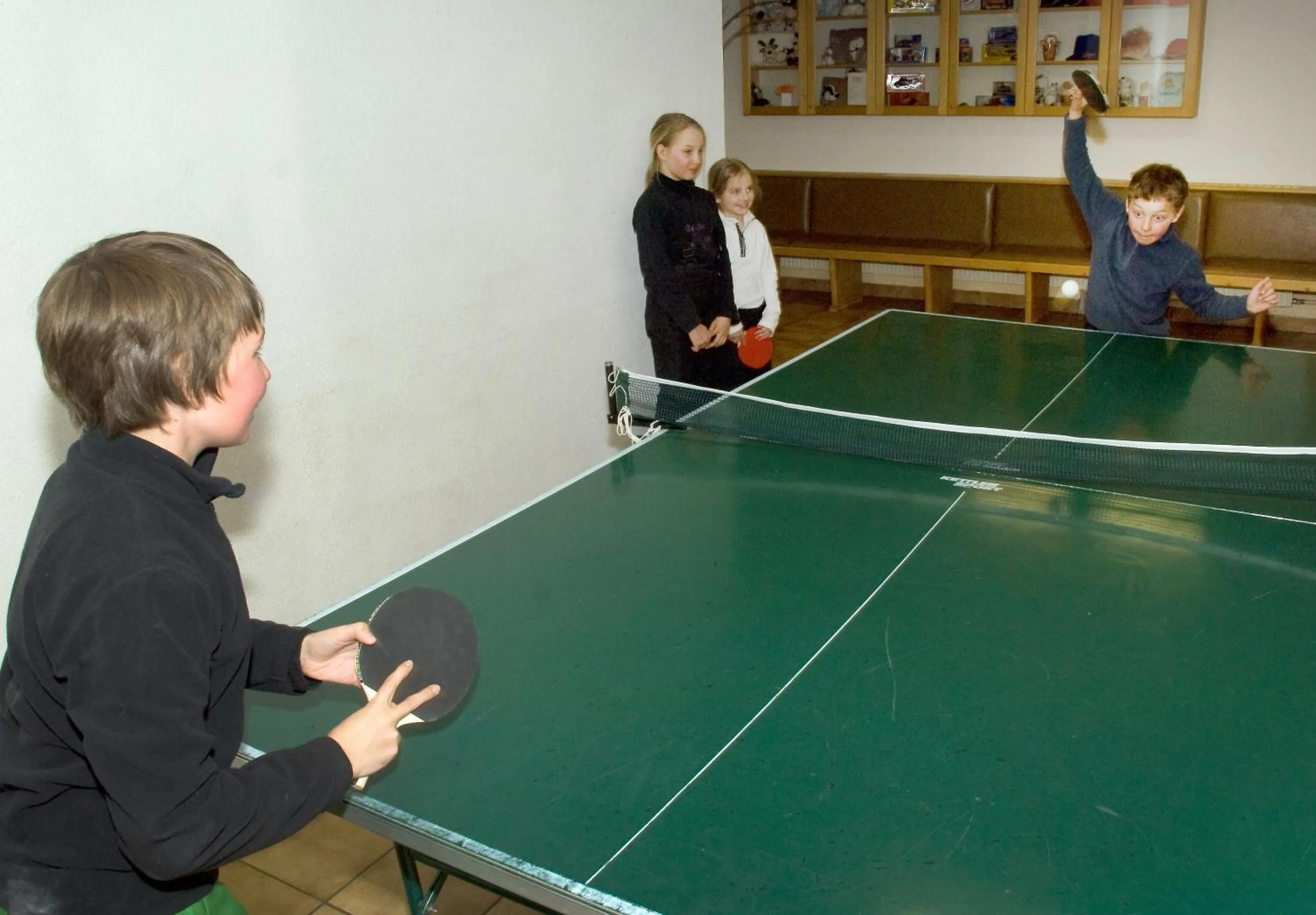 Table tennis in Hotel Berghof