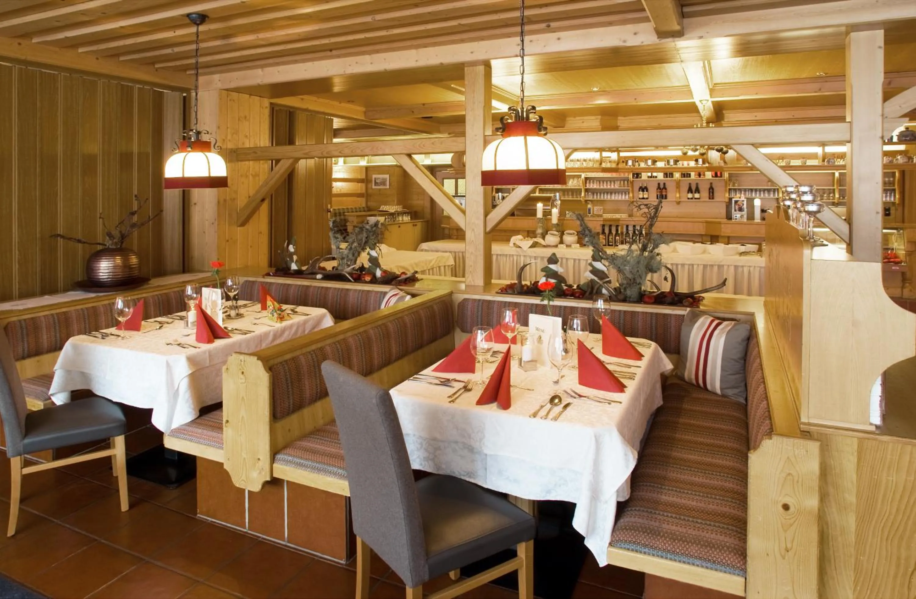 Restaurant/places to eat in Hotel Berghof