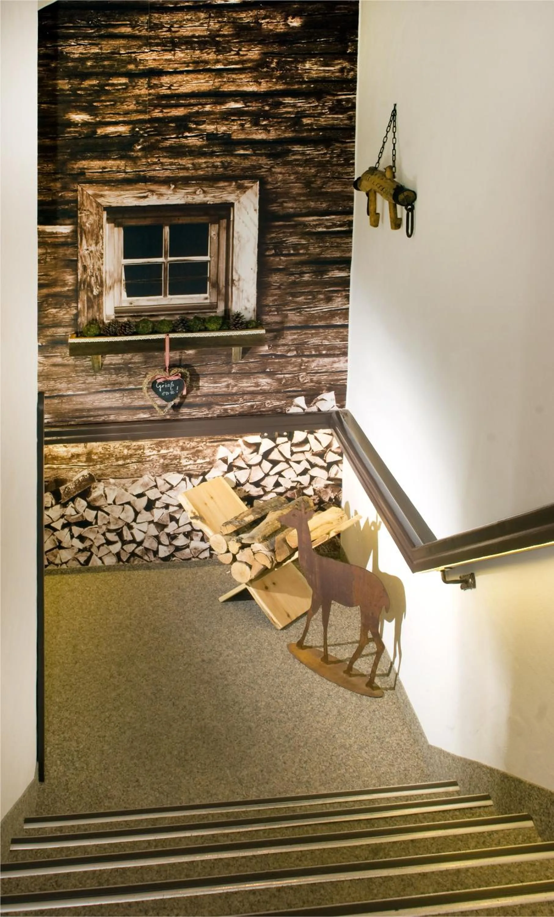 Decorative detail in Hotel Berghof