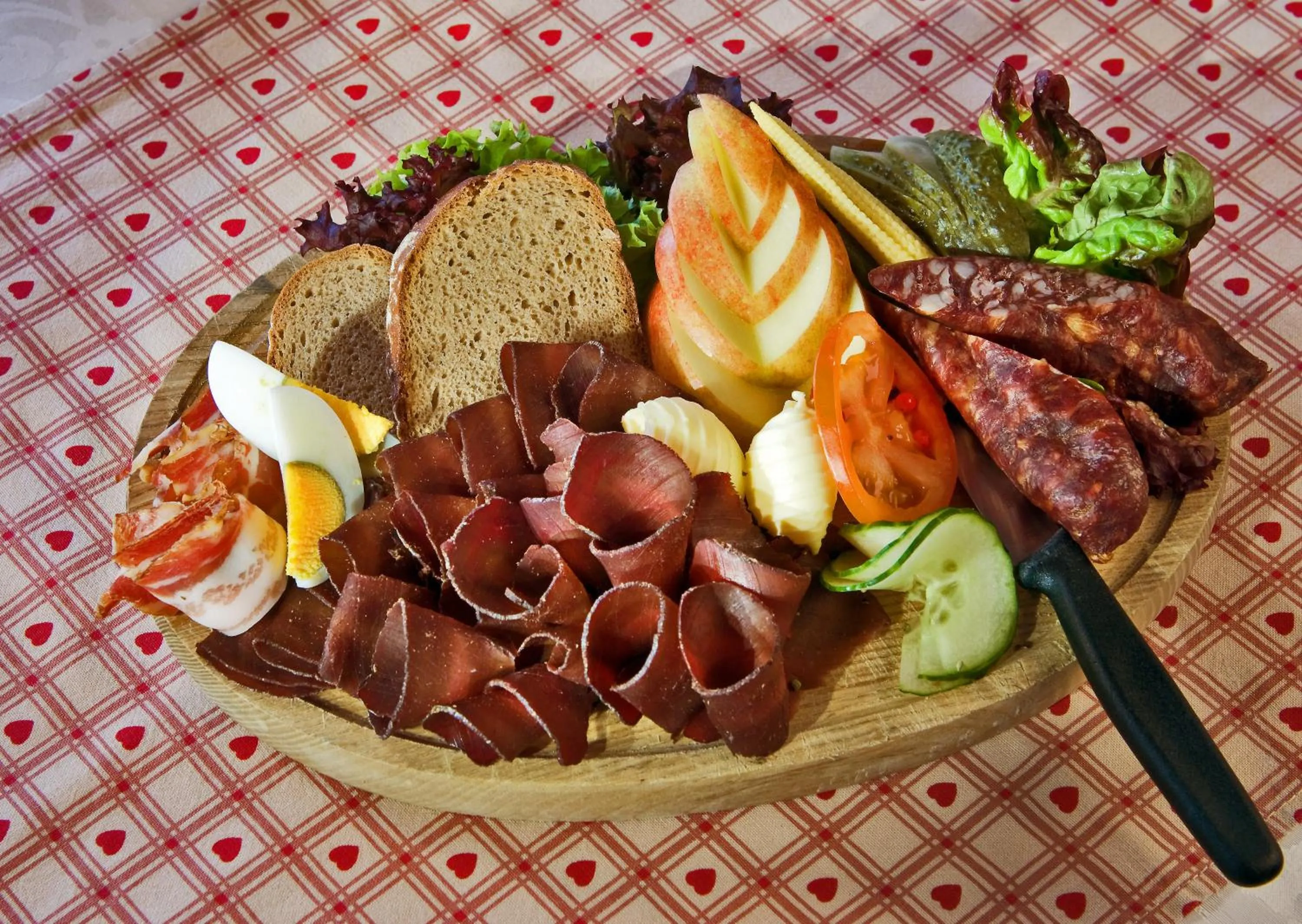 Food close-up in Hotel Berghof