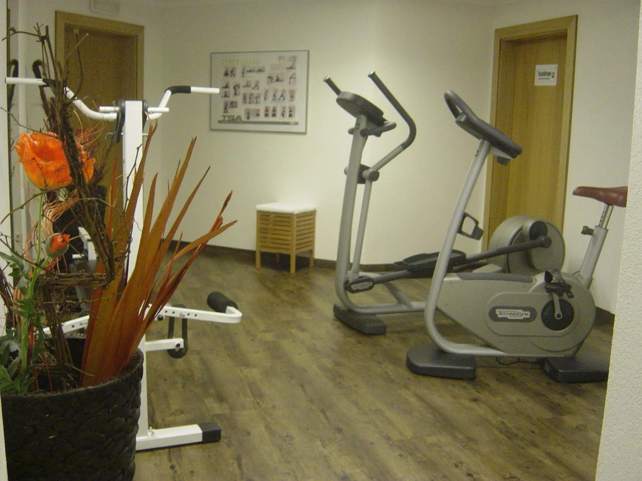 Fitness centre/facilities in Hotel Berghof
