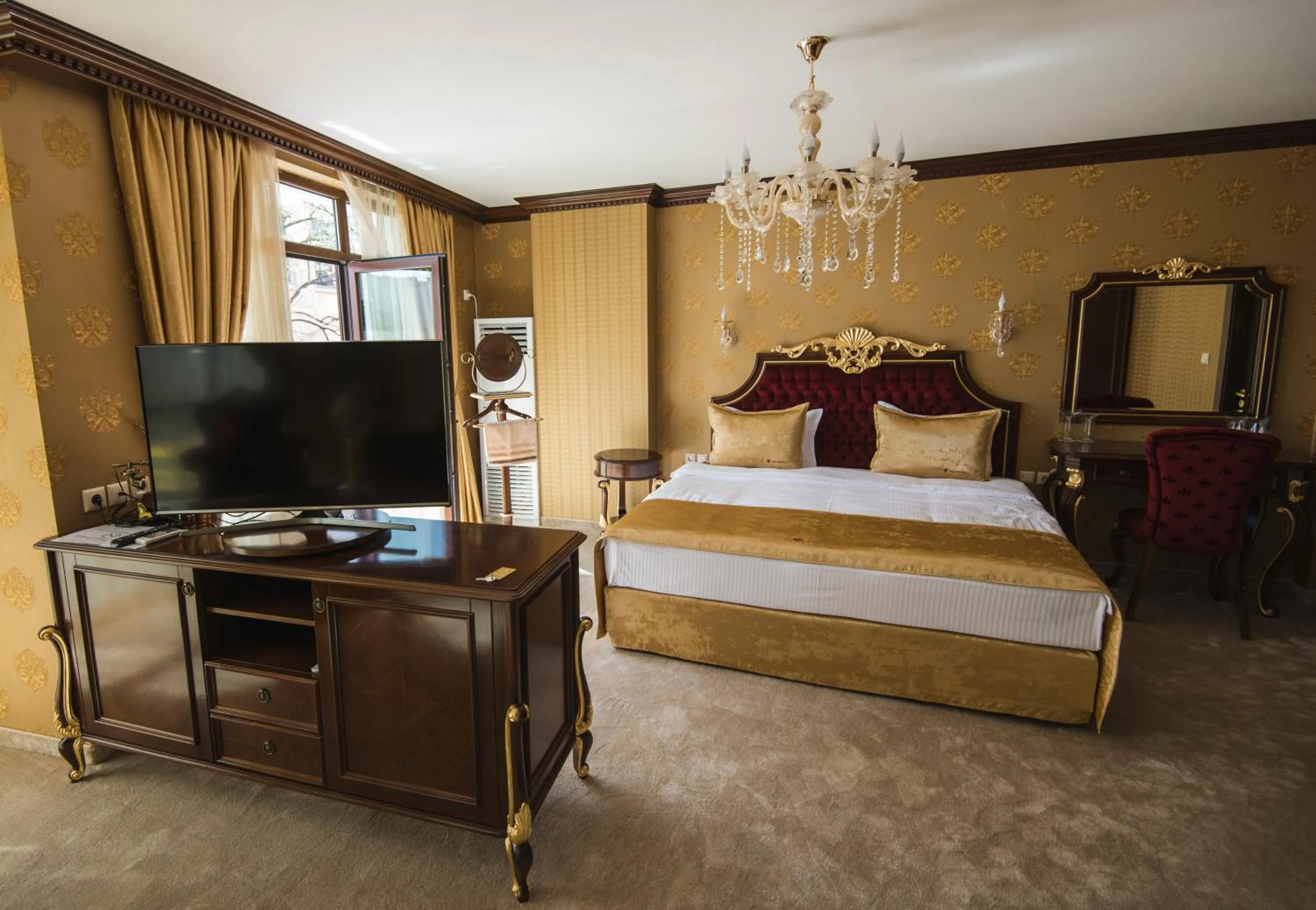 Bed in Hotel Diamond