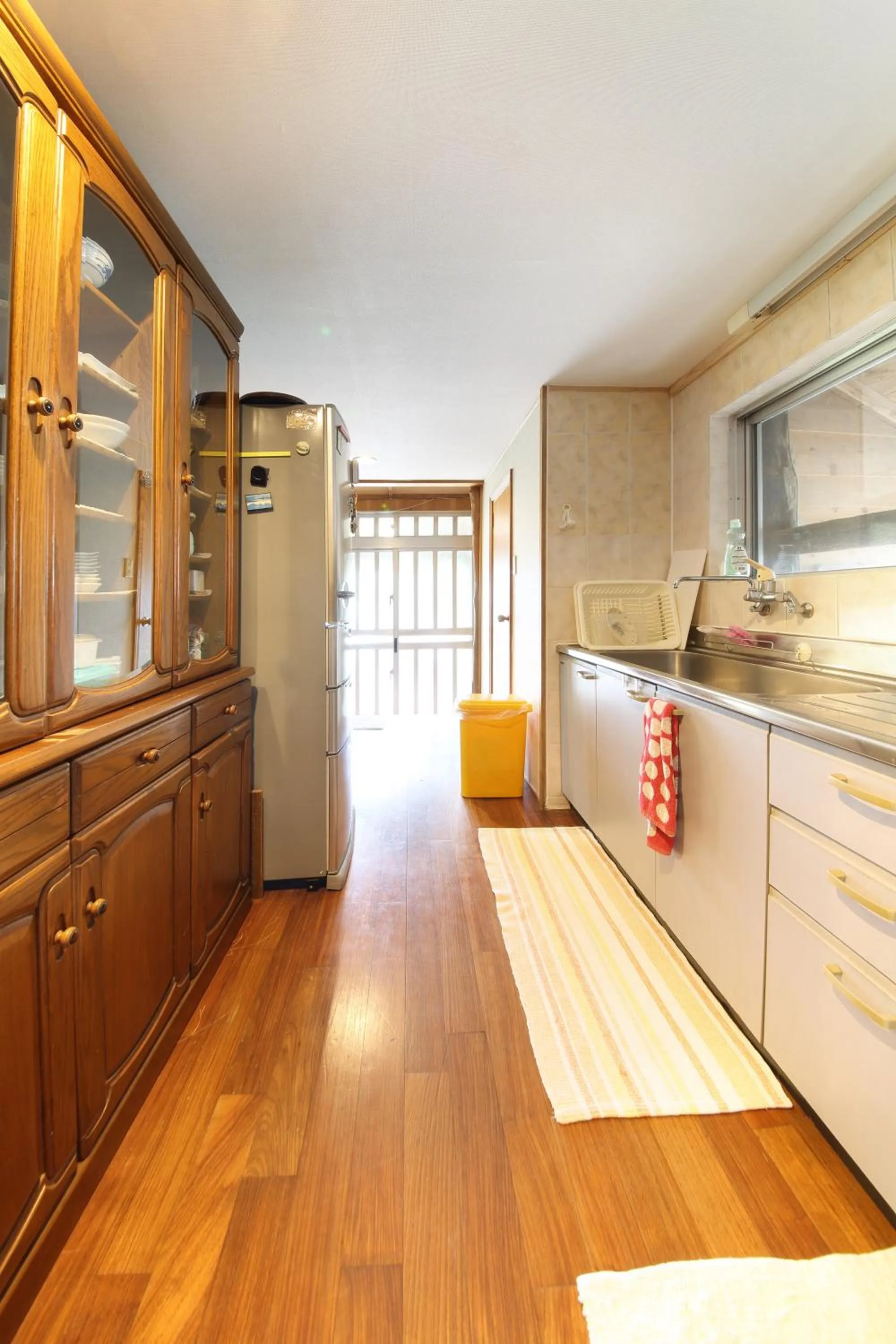 Kitchen or kitchenette in Kume guest house