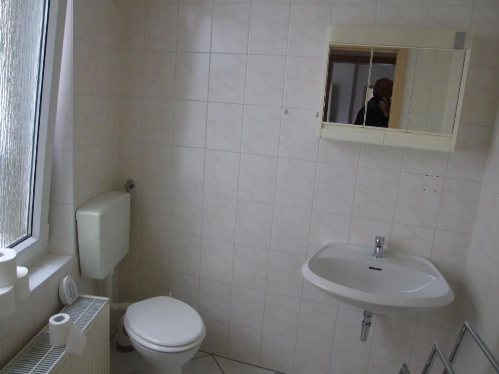 Bathroom in Hostel Vorharz Aschersleben