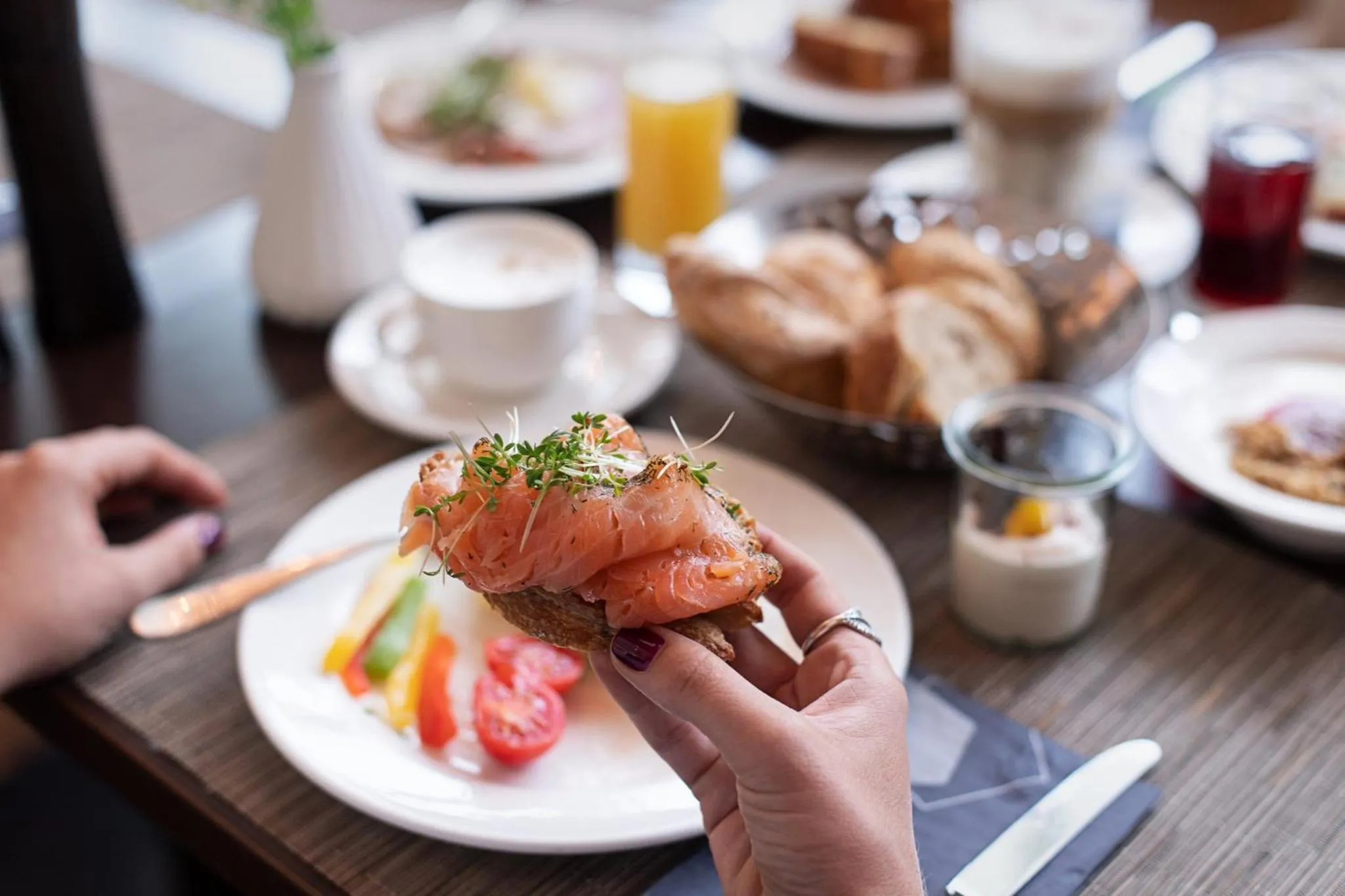 Breakfast in Das Seepark Wörthersee Resort