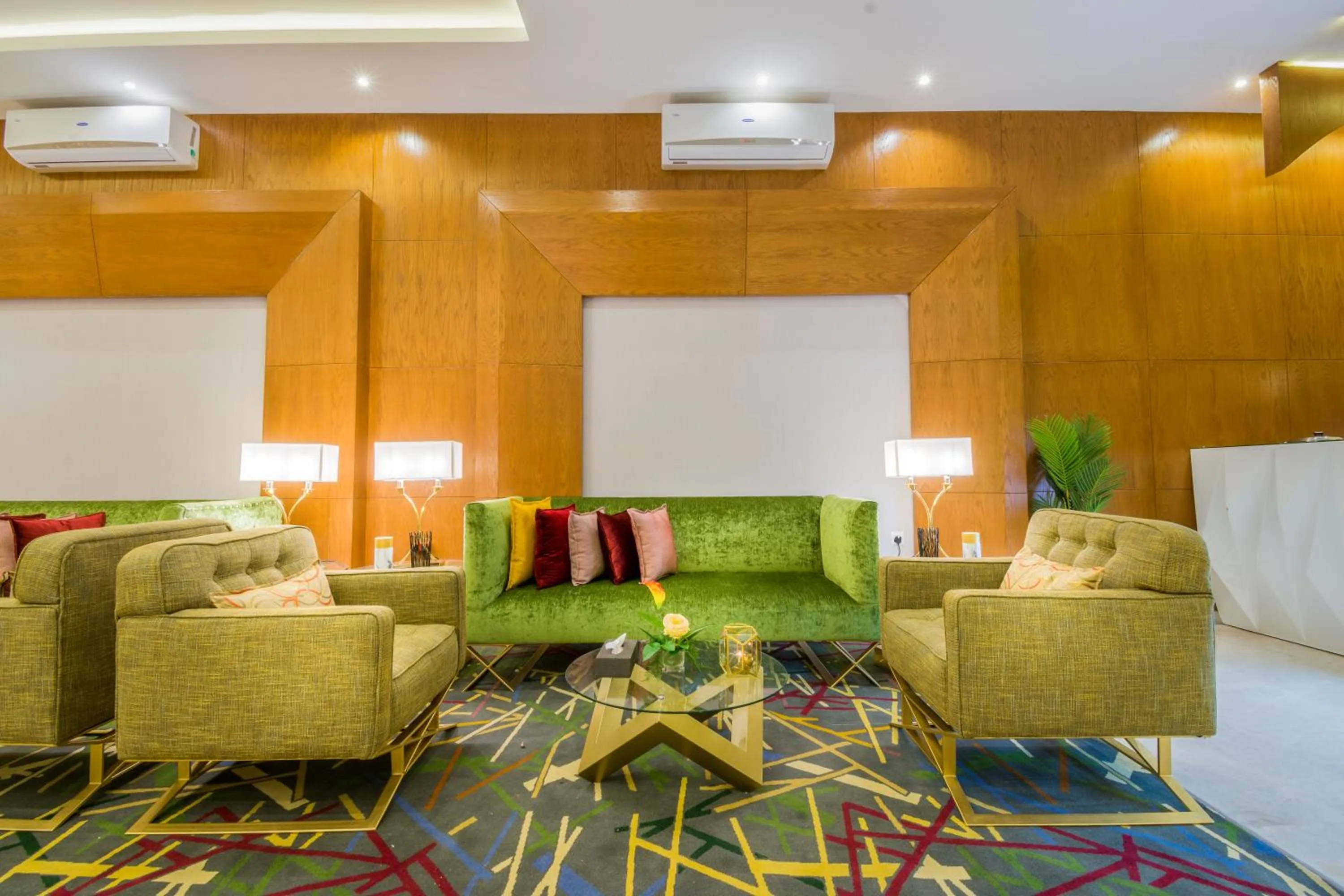 Lobby or reception in Al Muhaidb Residence Al DAWADIMI