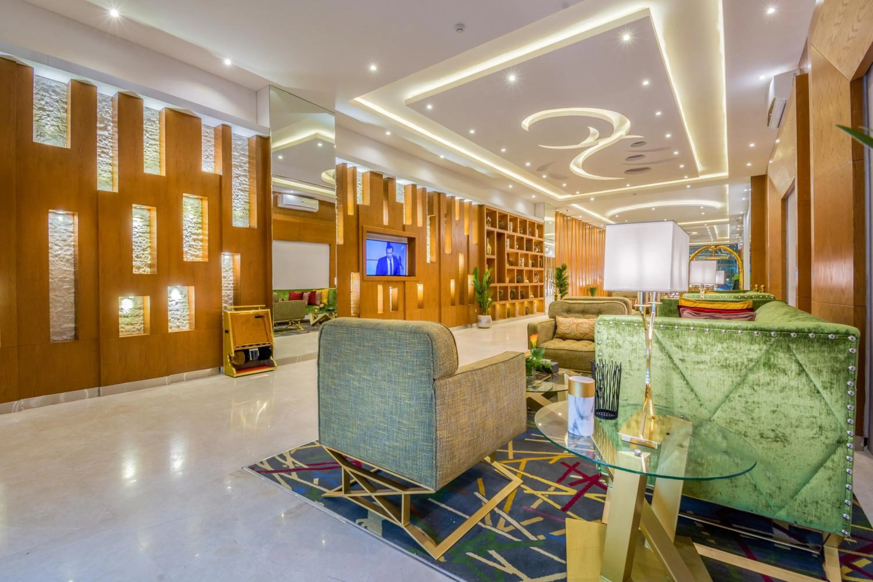 Lobby or reception in Al Muhaidb Residence Al DAWADIMI