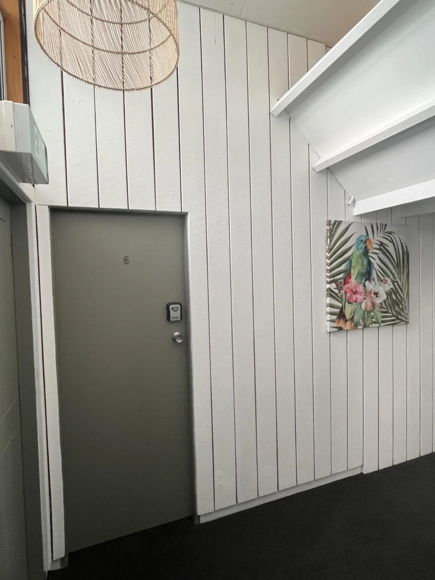 Facade/entrance in Kaikoura Seaside lodge