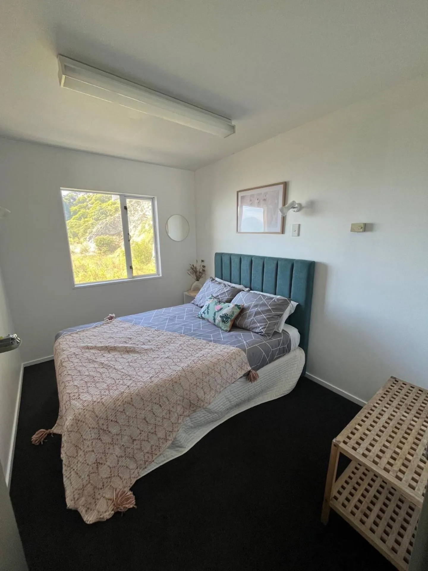 Bedroom, Bed in Kaikoura Seaside lodge