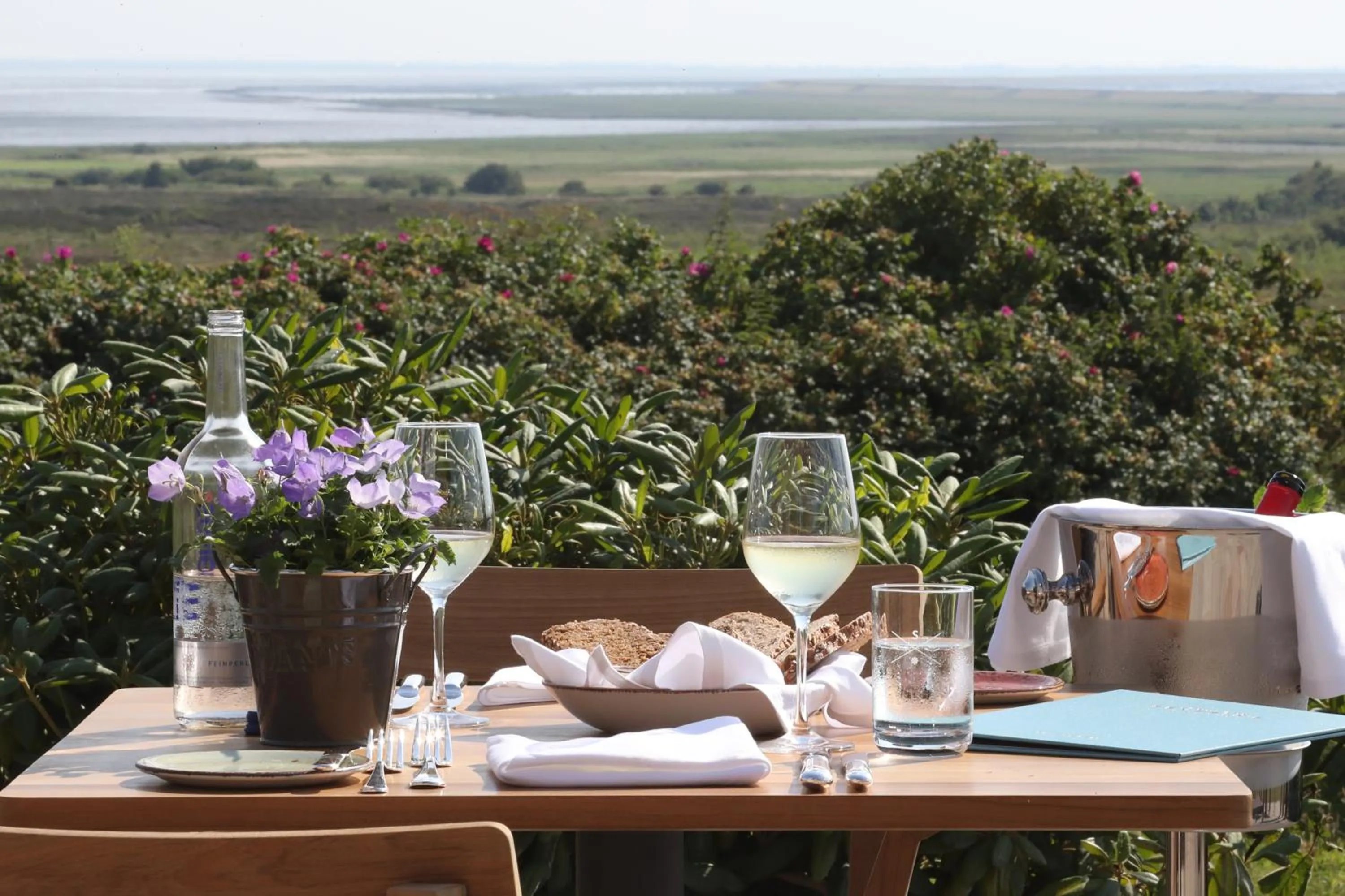 Balcony/Terrace in Landhaus Severin's Morsum Kliff