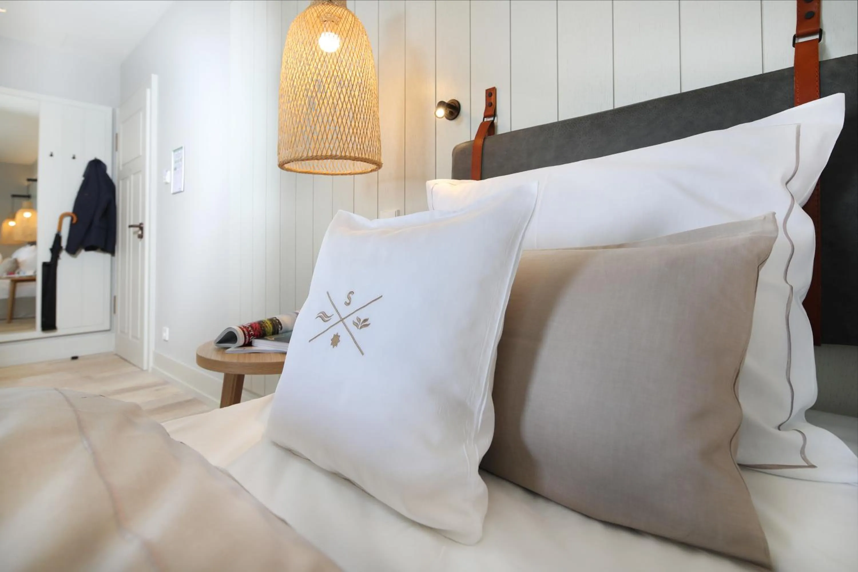 Bed in Landhaus Severin's Morsum Kliff