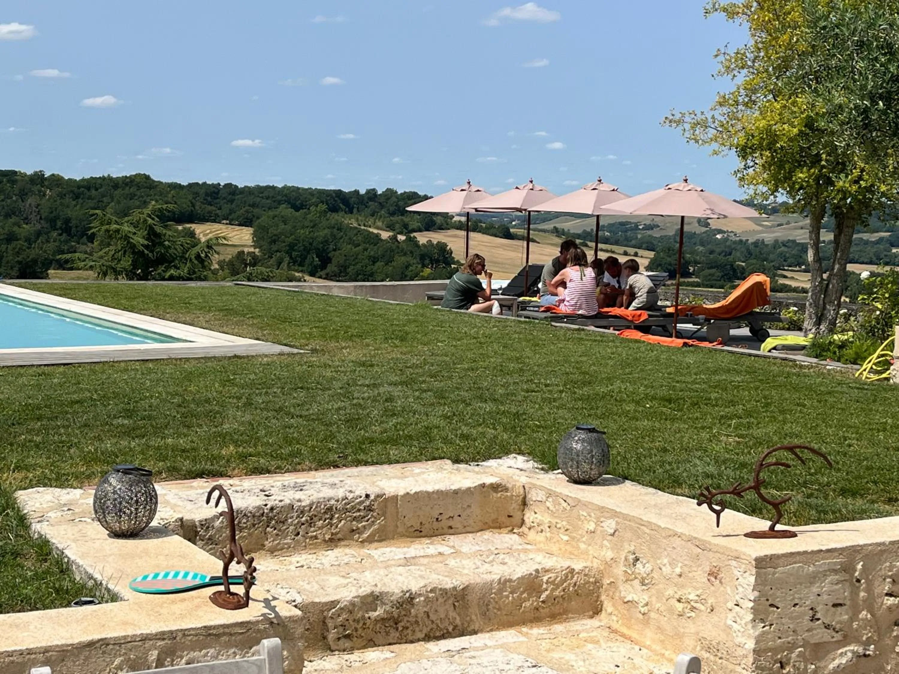 Day in B&B La Mirande de Saint-Clar