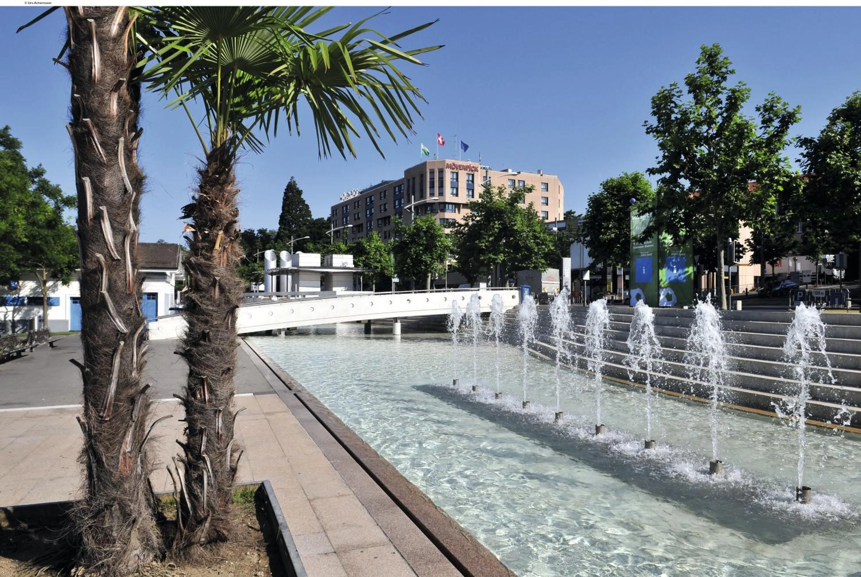 Property building in Mövenpick Hotel Lausanne