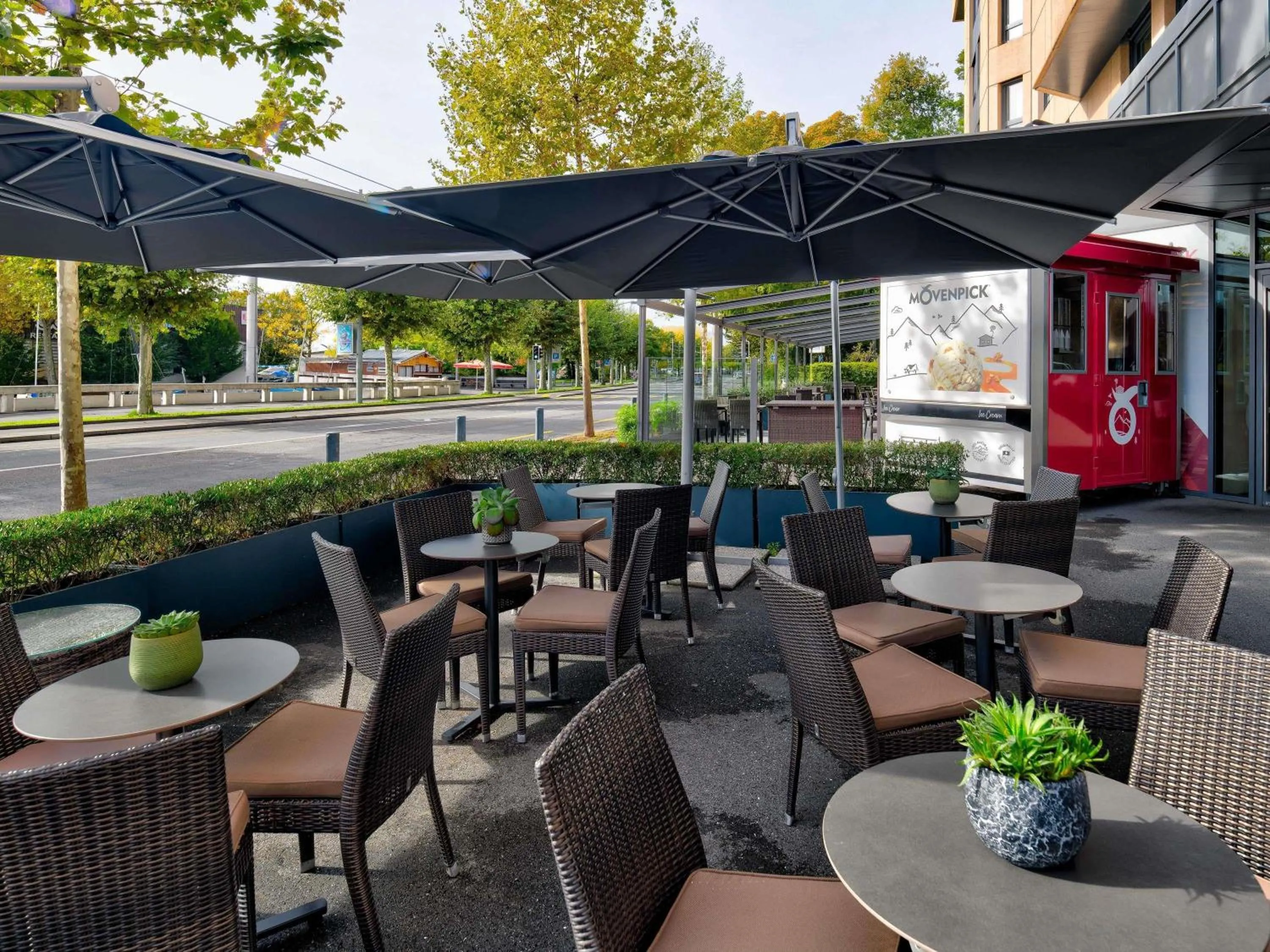 Property building in Mövenpick Hotel Lausanne