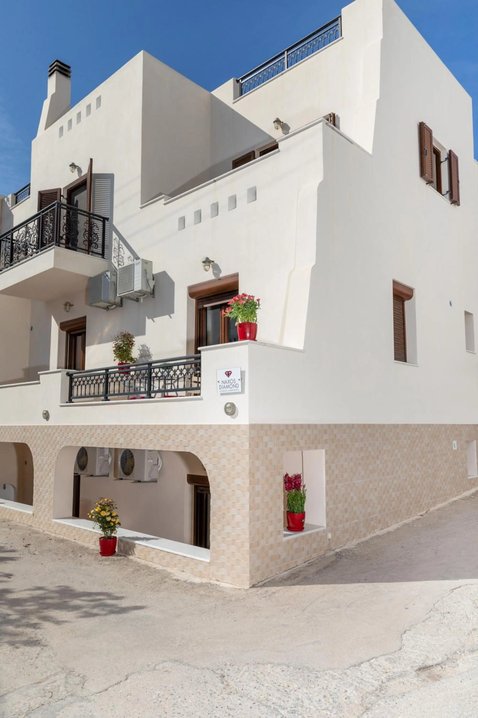Property building in NAXOS DIAMOND Studios Apartments