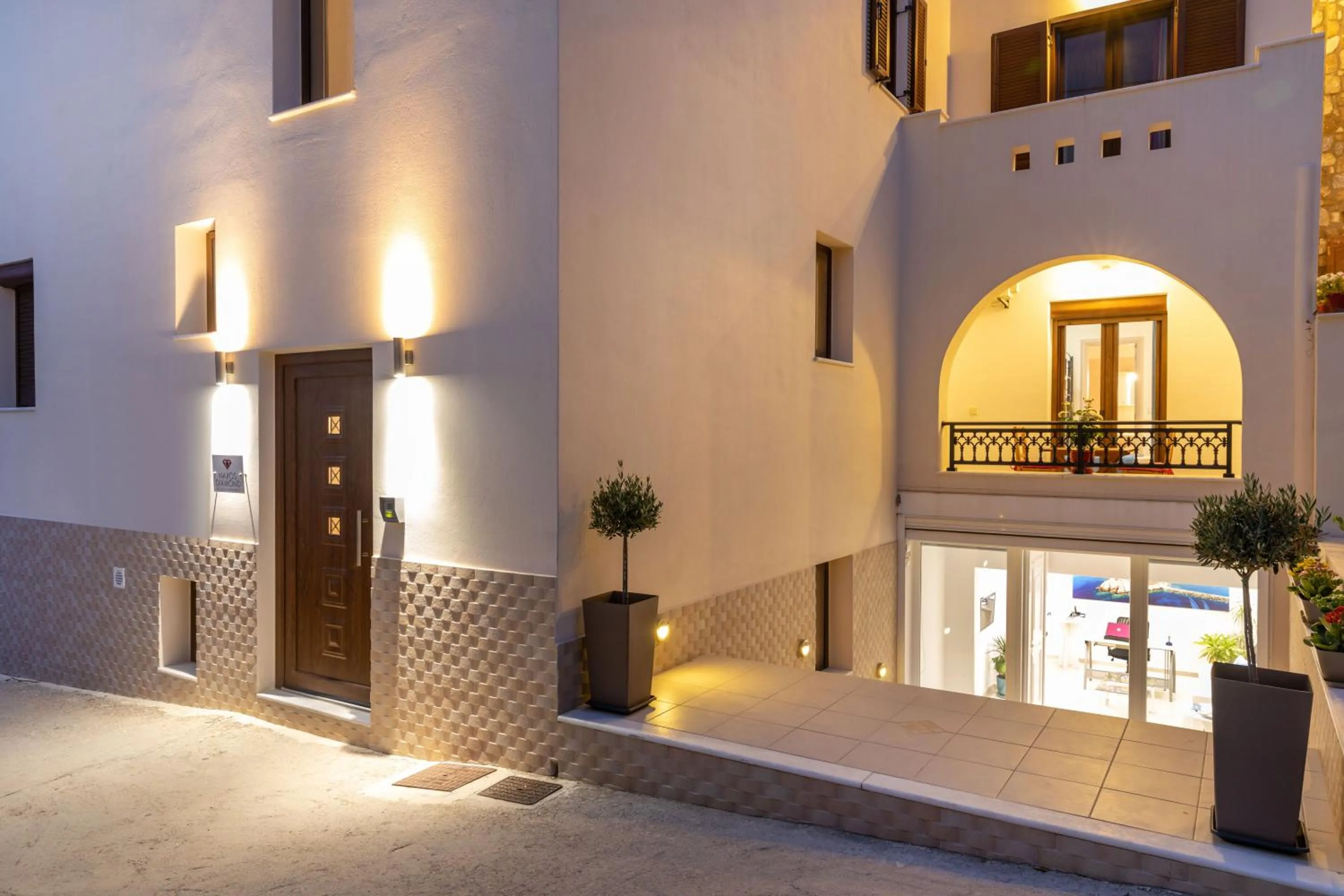Property building in NAXOS DIAMOND Studios Apartments