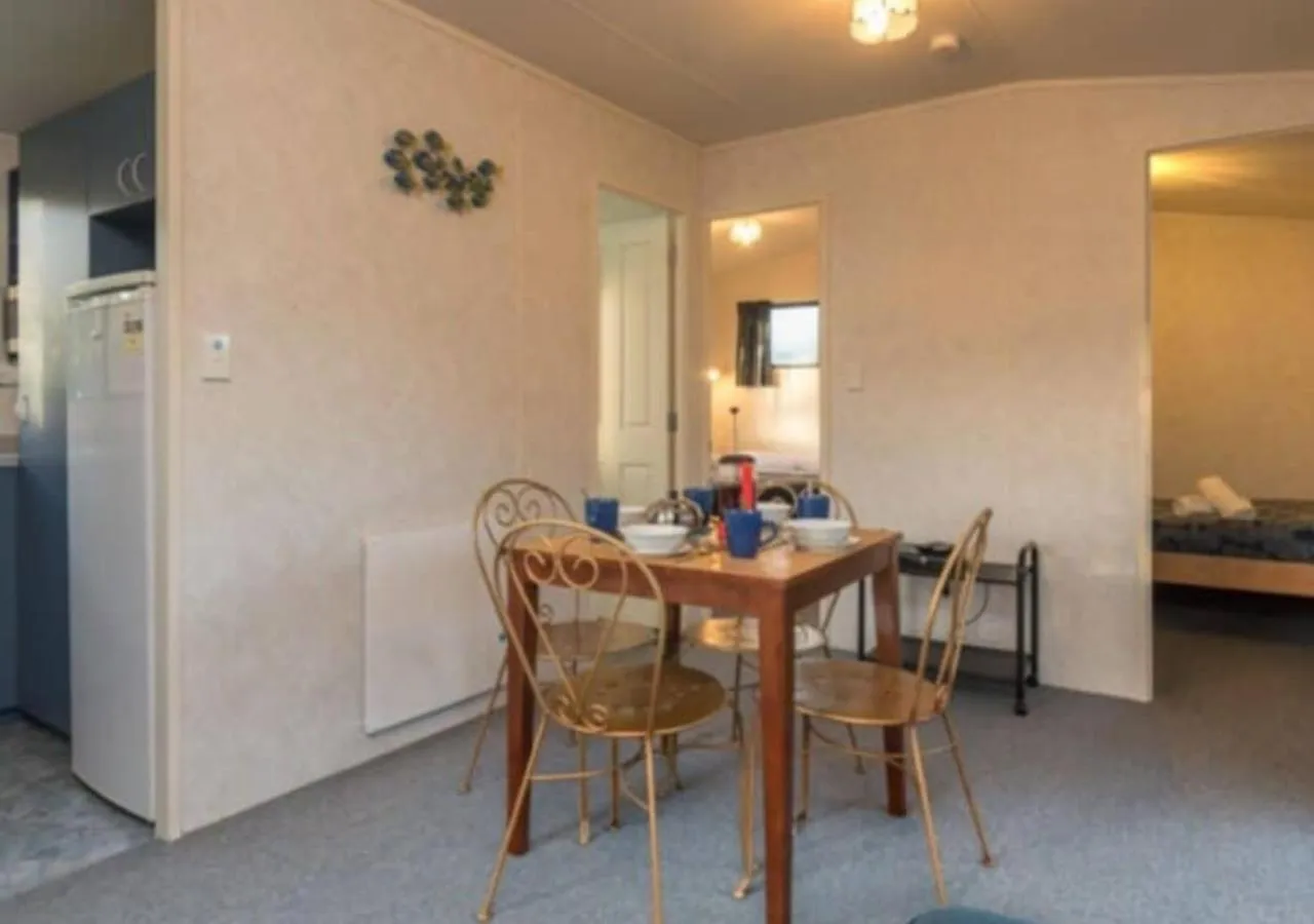 Dining area in Russell-Orongo Bay Holiday Park