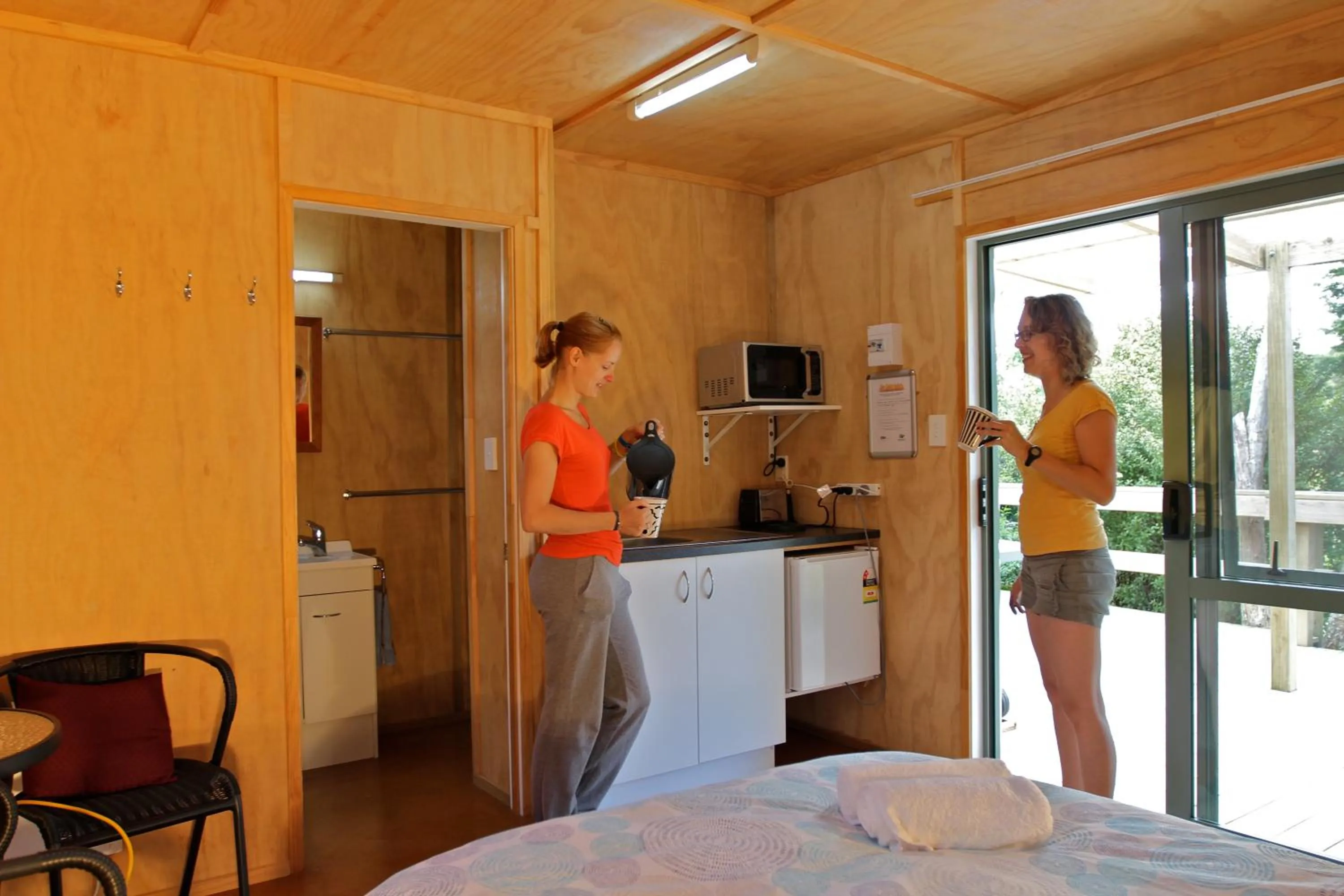 Photo of the whole room in Russell-Orongo Bay Holiday Park