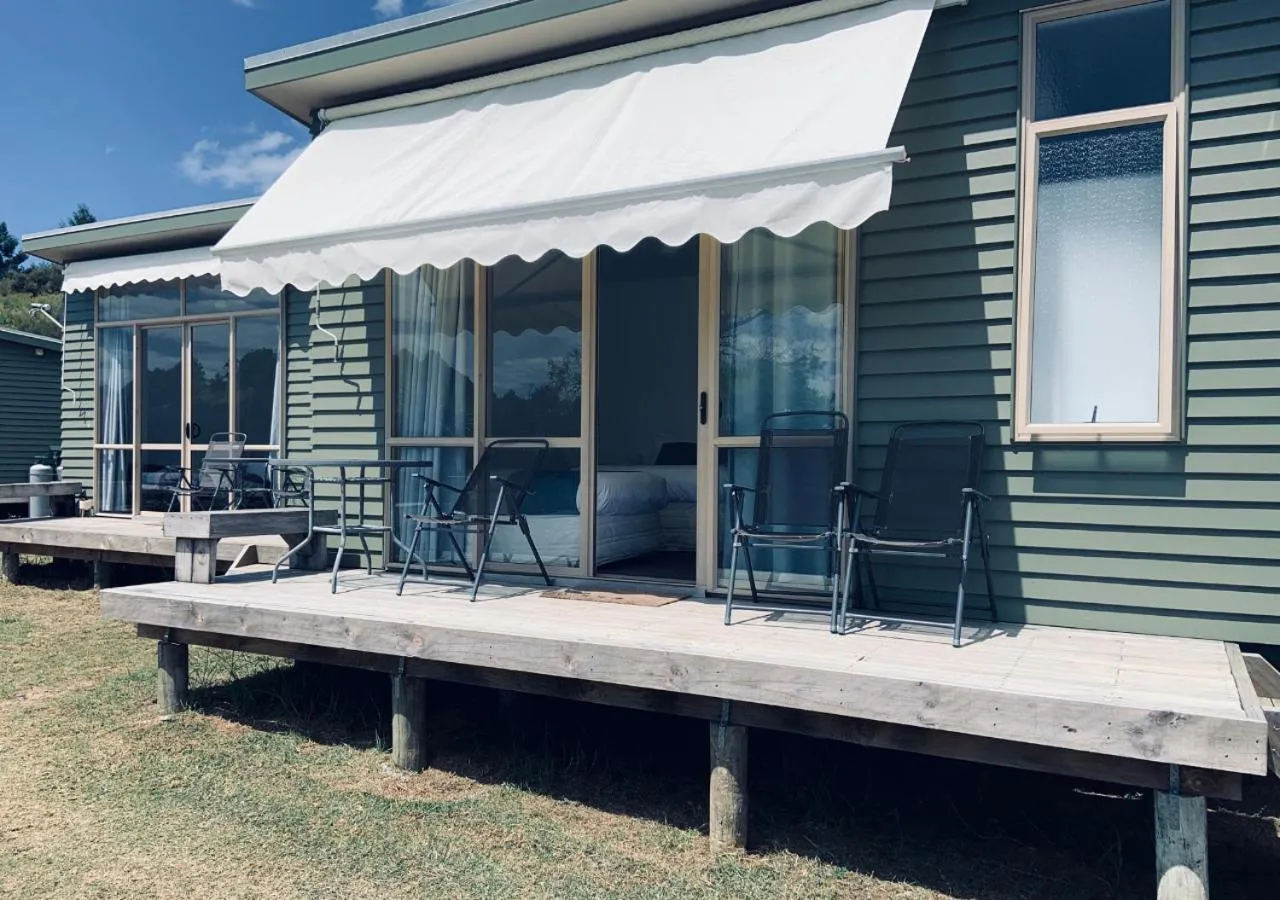 Balcony/Terrace in Russell-Orongo Bay Holiday Park
