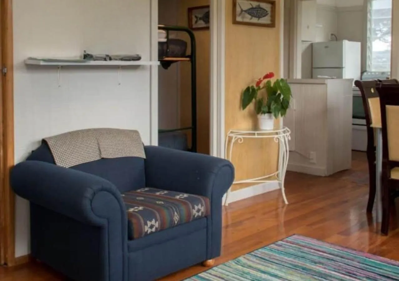 Seating area in Russell-Orongo Bay Holiday Park