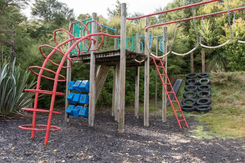 Children play ground in Russell-Orongo Bay Holiday Park