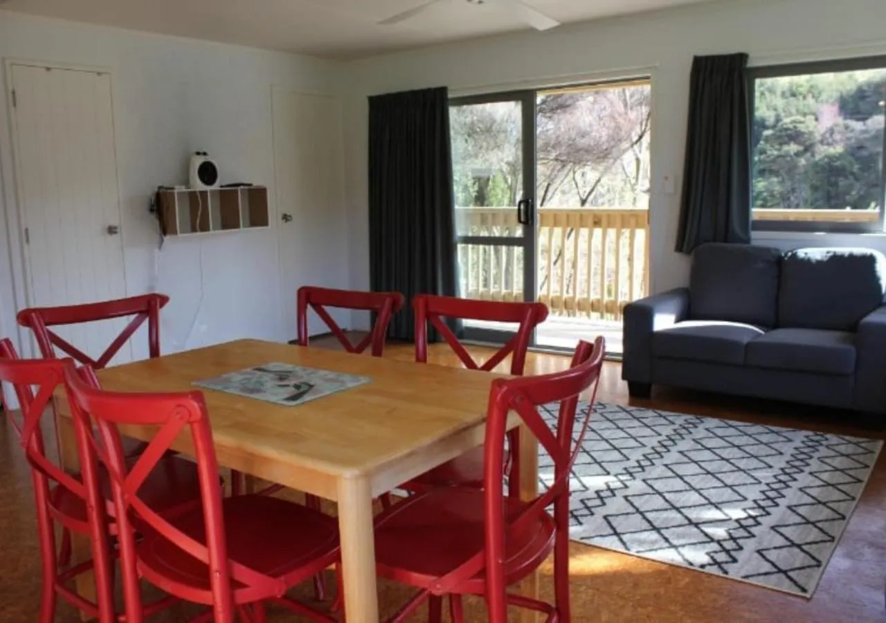 Living room in Russell-Orongo Bay Holiday Park