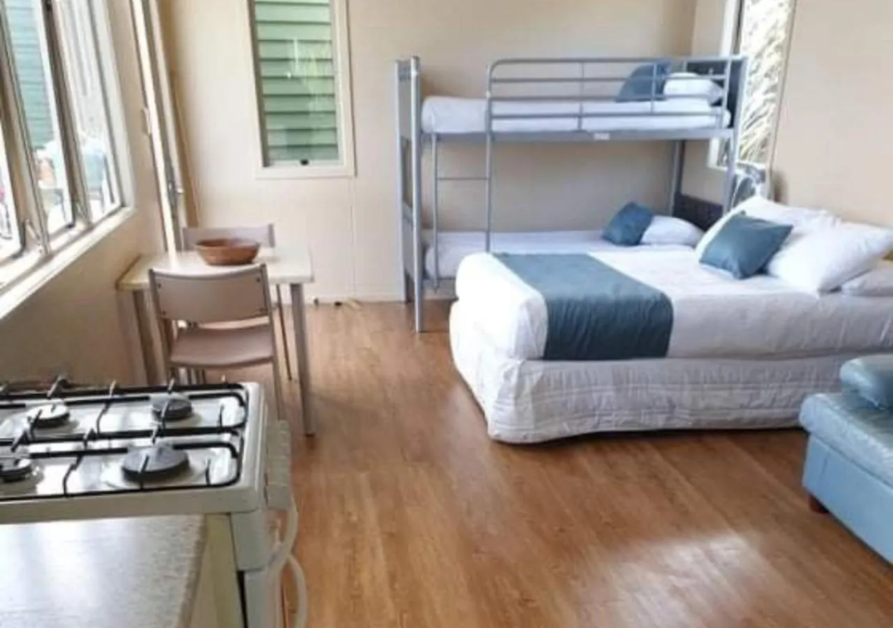 Bed in Russell-Orongo Bay Holiday Park