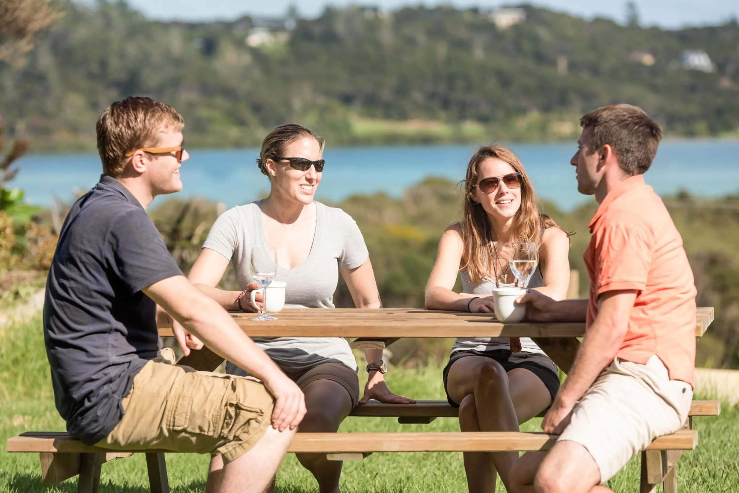 Garden in Russell-Orongo Bay Holiday Park