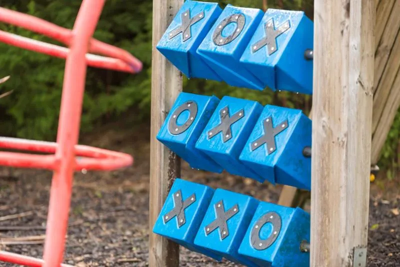 Children play ground in Russell-Orongo Bay Holiday Park
