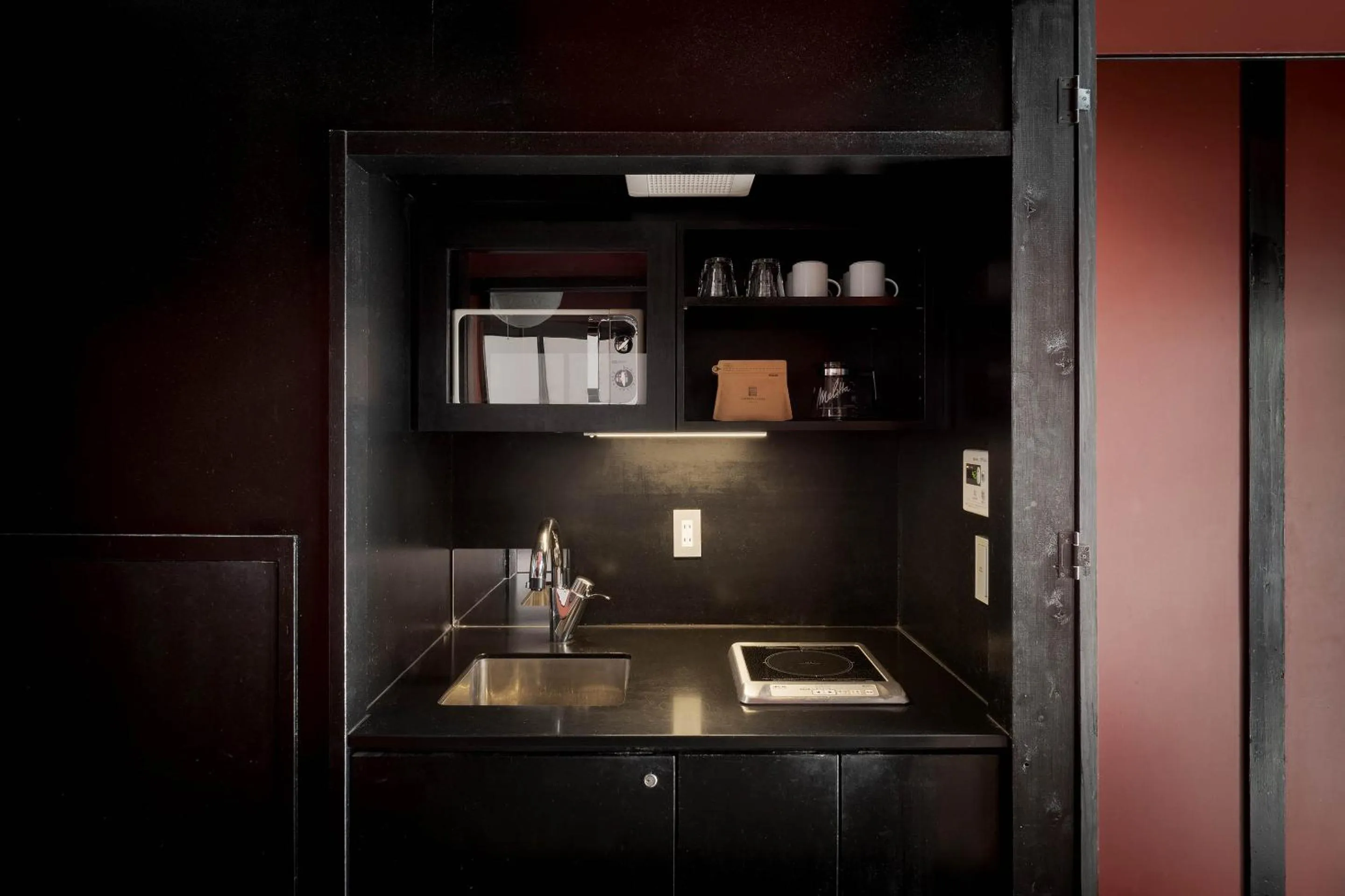 Kitchen or kitchenette in Suo an Machiya House