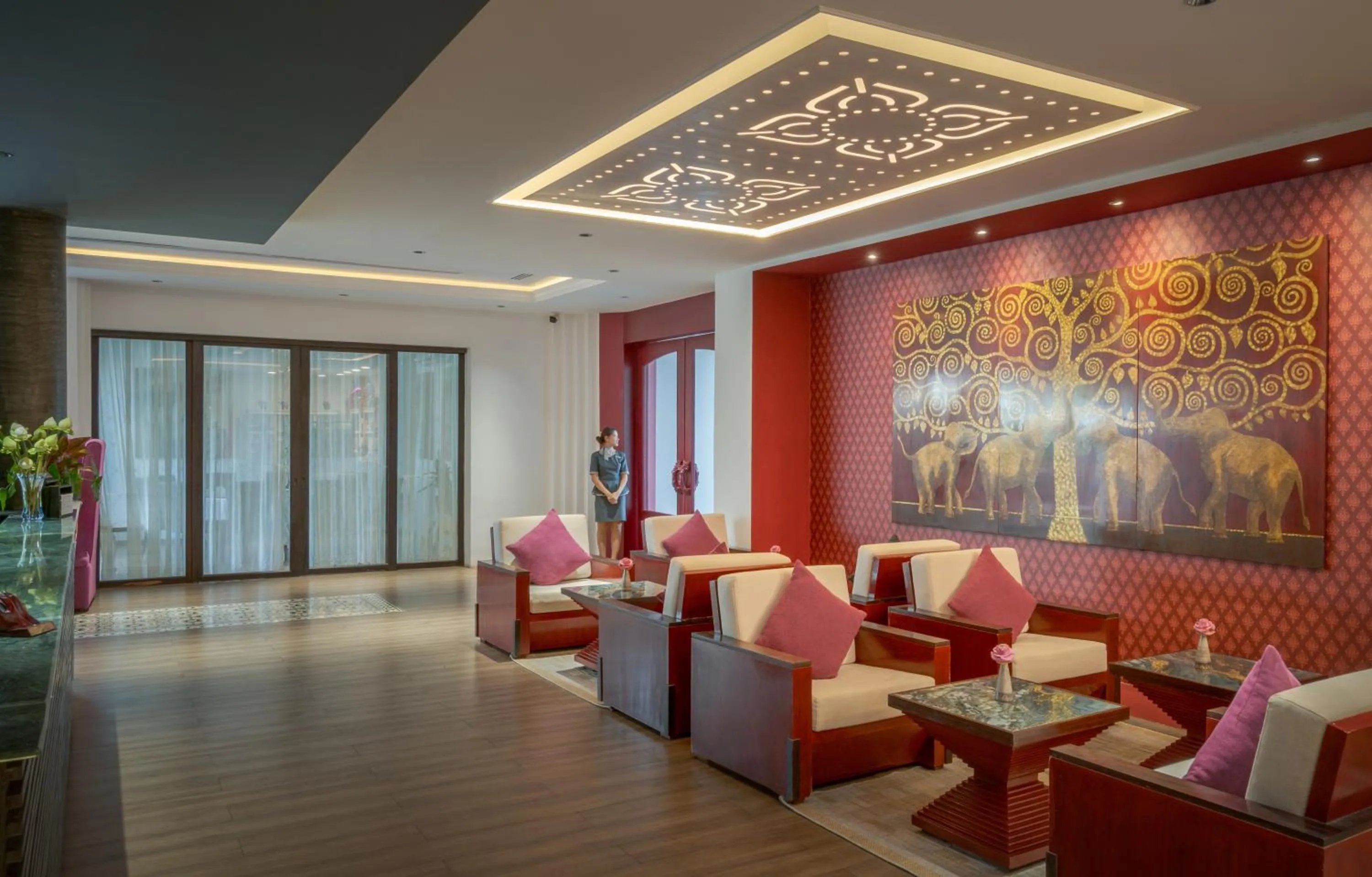 Lobby or reception in Memoire d' Angkor Boutique Hotel