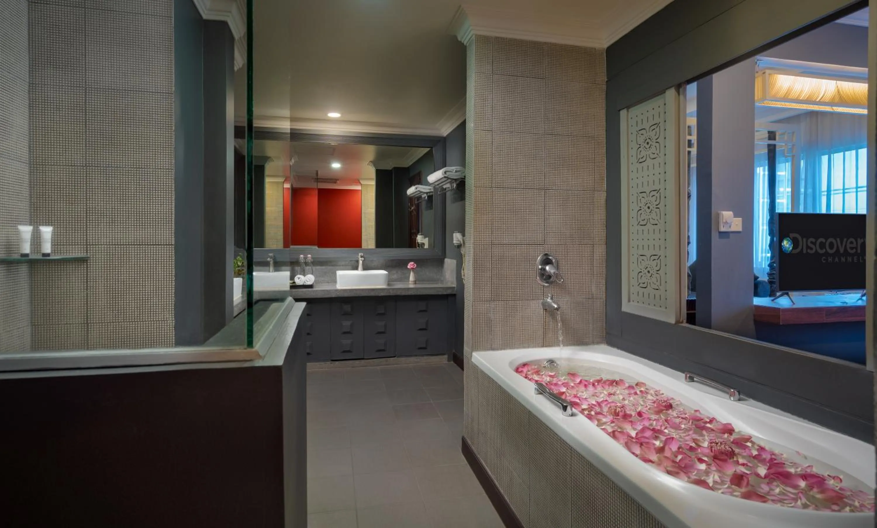 Bathroom in Memoire d' Angkor Boutique Hotel