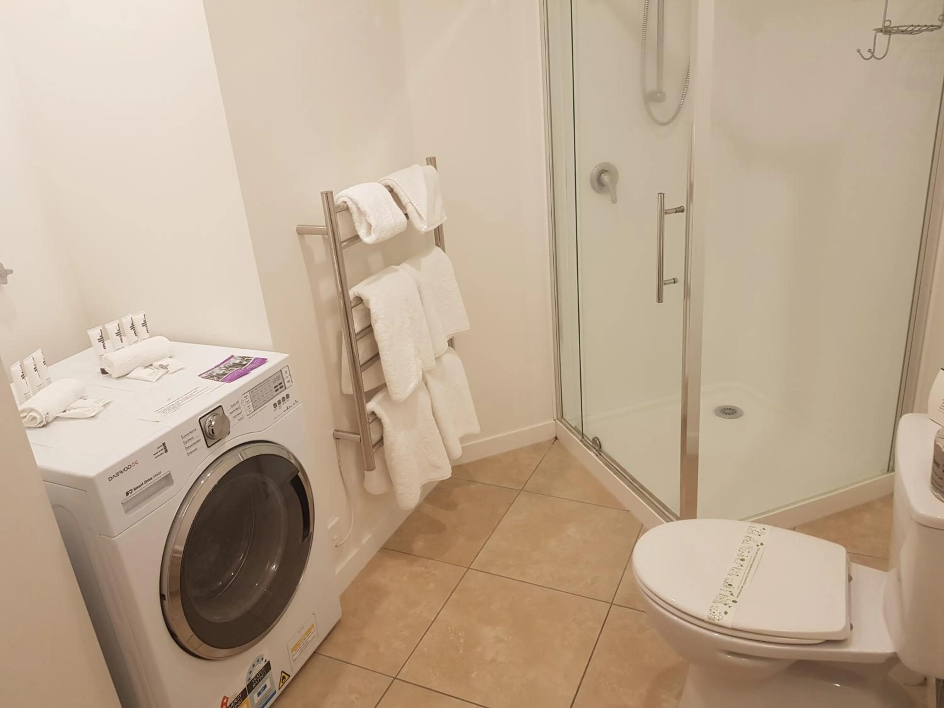 Shower in Quest on Durham