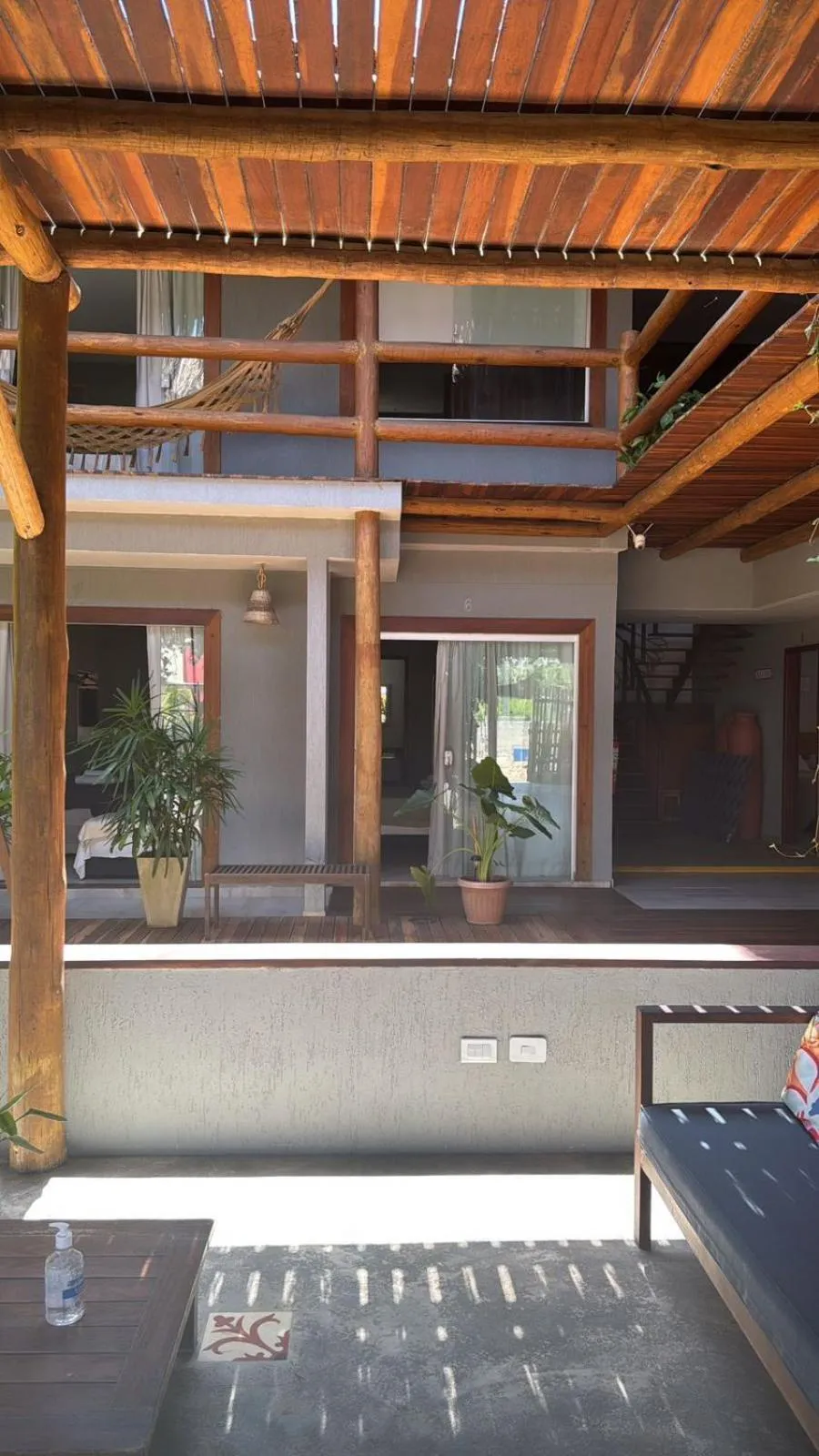 Patio in Pousada Divino Milagre