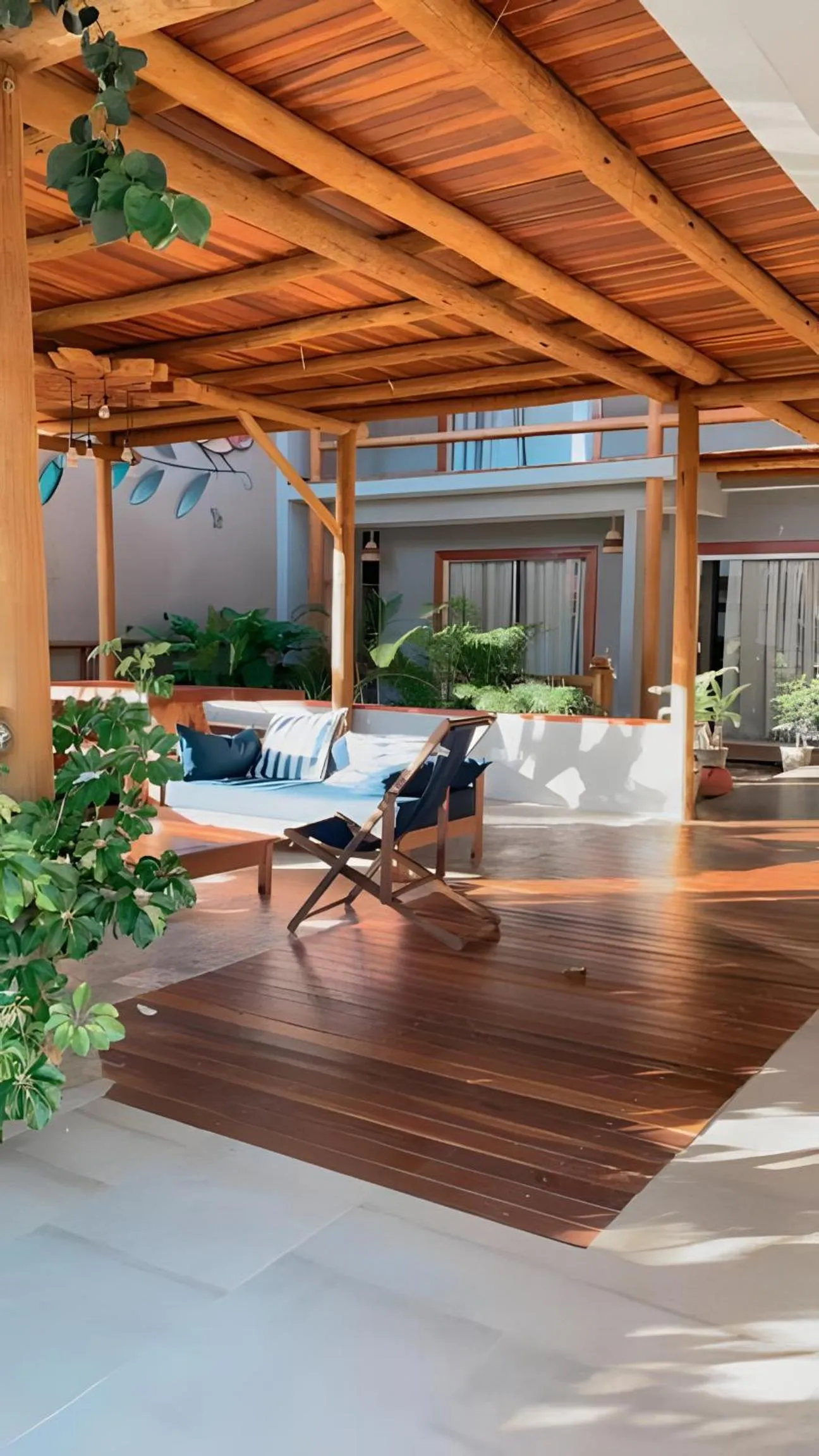 Patio in Pousada Divino Milagre