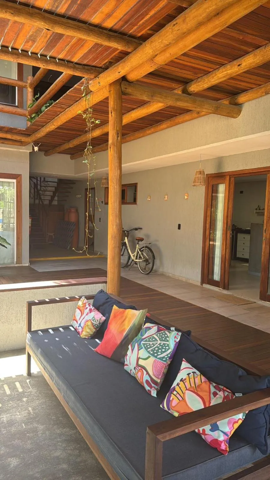 Patio in Pousada Divino Milagre