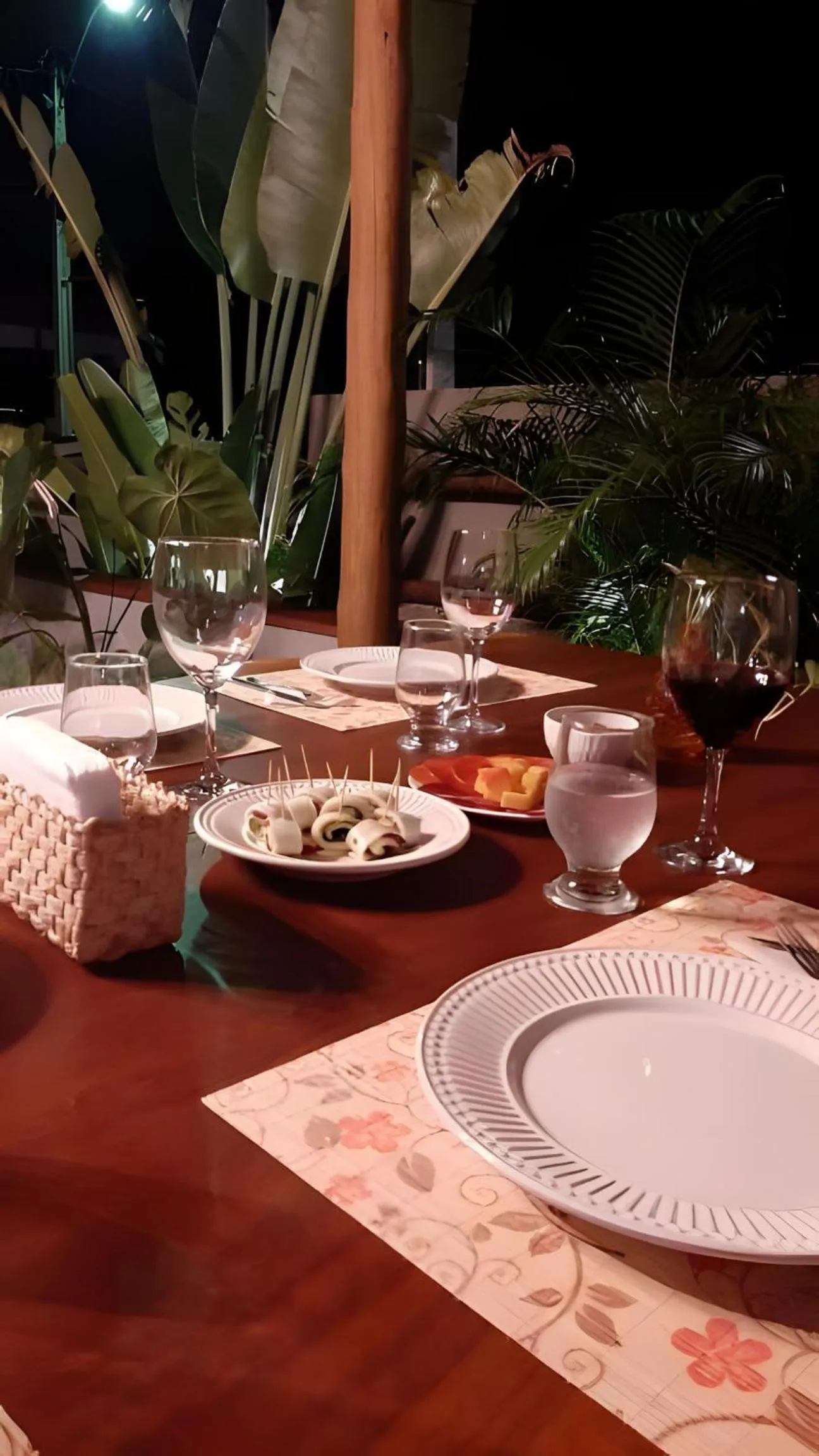 Dining area in Pousada Divino Milagre