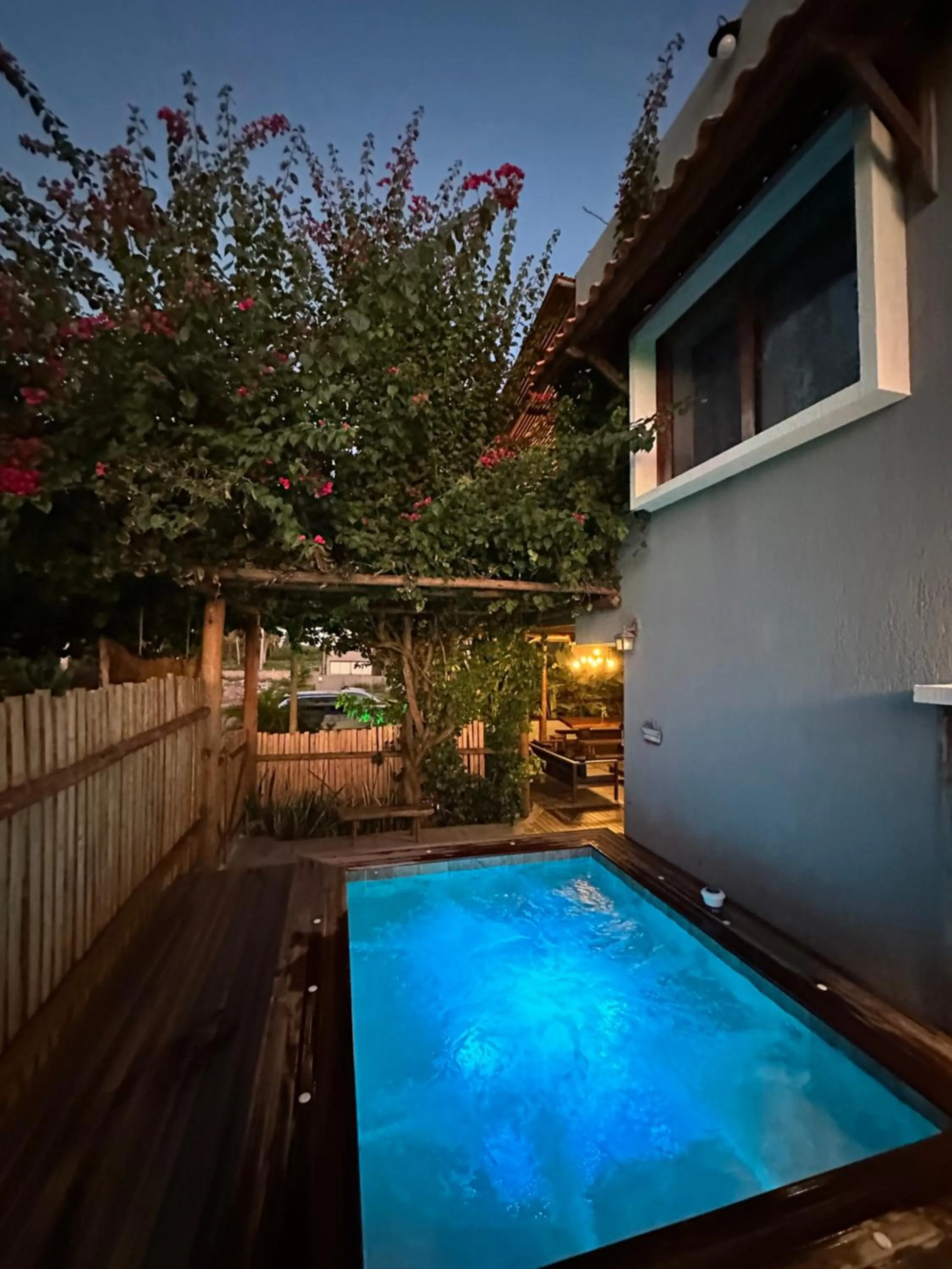 Garden in Pousada Divino Milagre