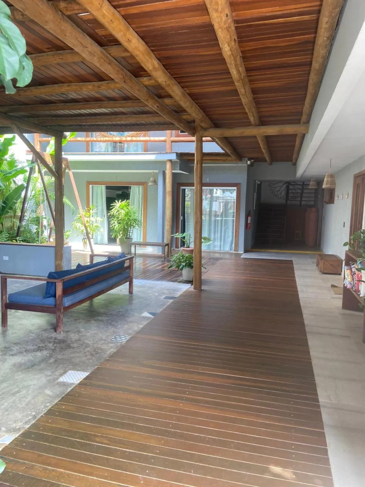 Patio in Pousada Divino Milagre