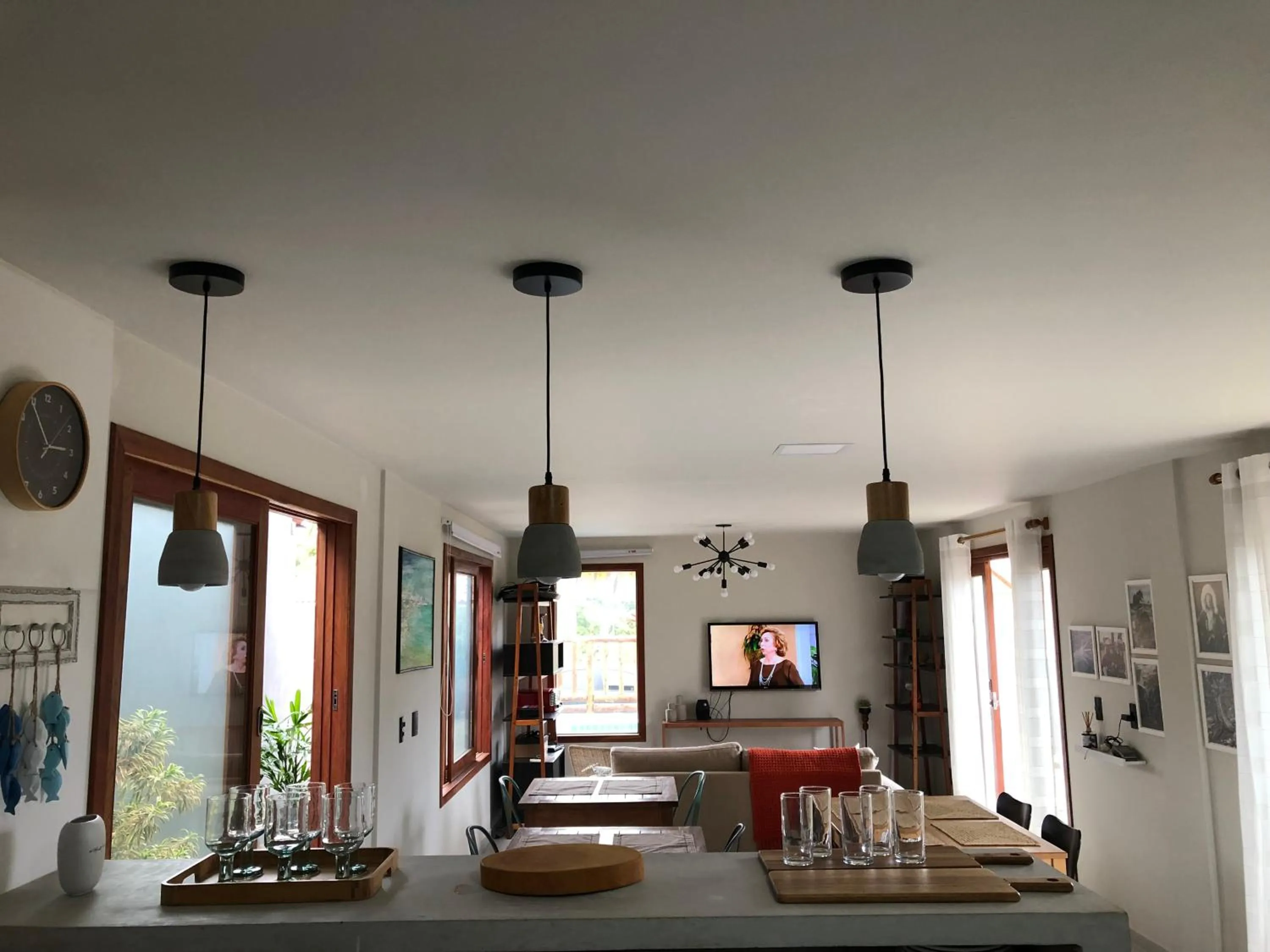 Dining area in Pousada Divino Milagre