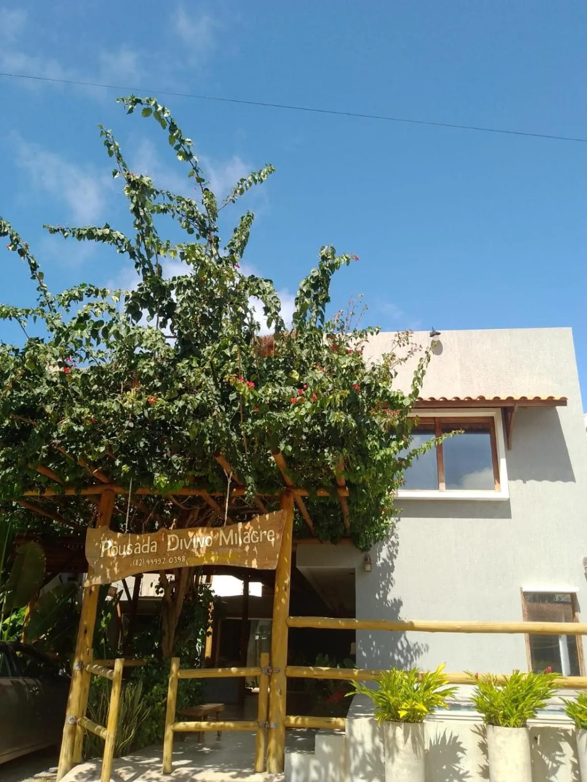Property building in Pousada Divino Milagre